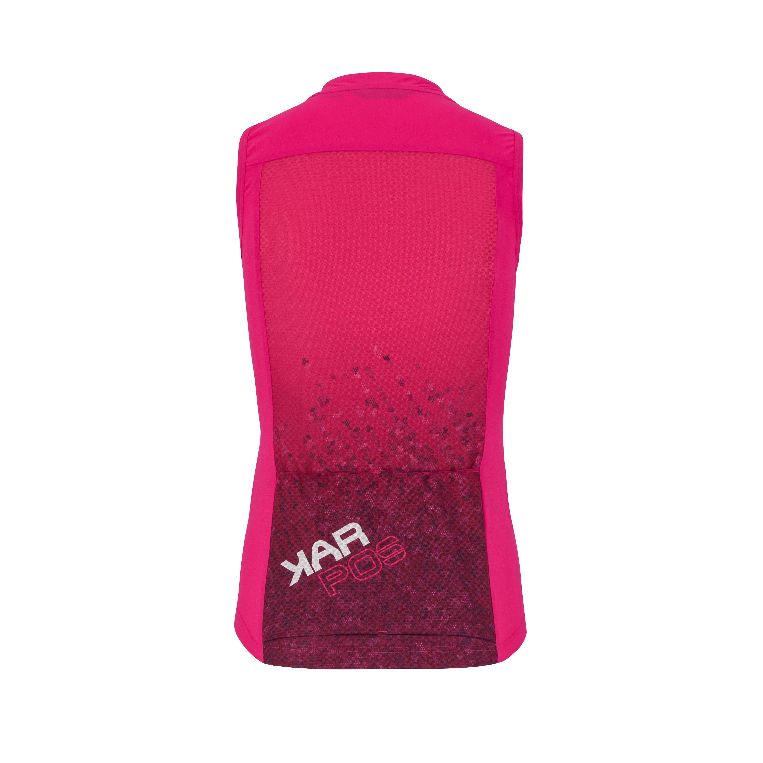 Verve evo w sleeveless - cabaret/magenta haze - karpos