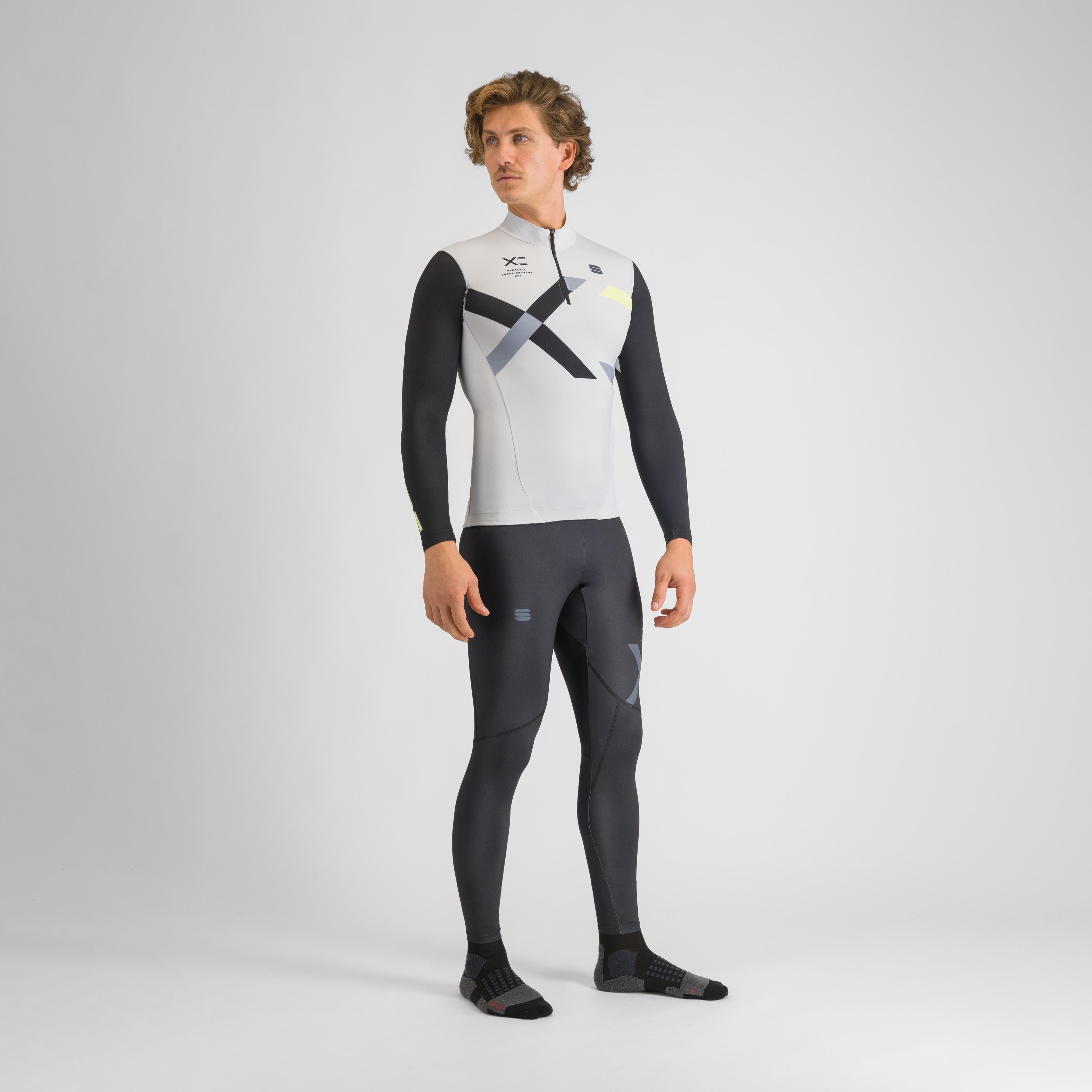 Squadra jersey - lunar gray/black - sportful