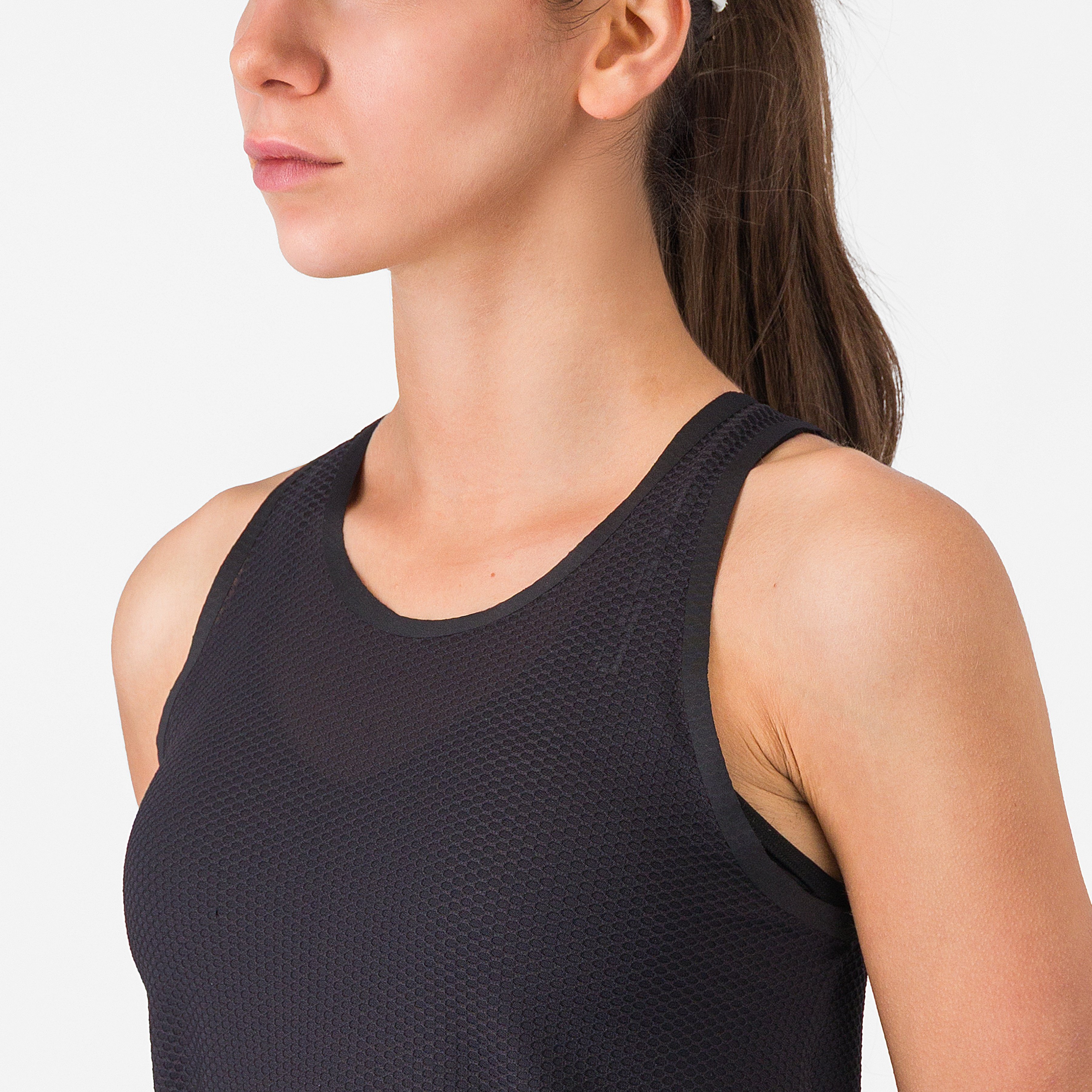 Comfort travel mesh top - black - castelli