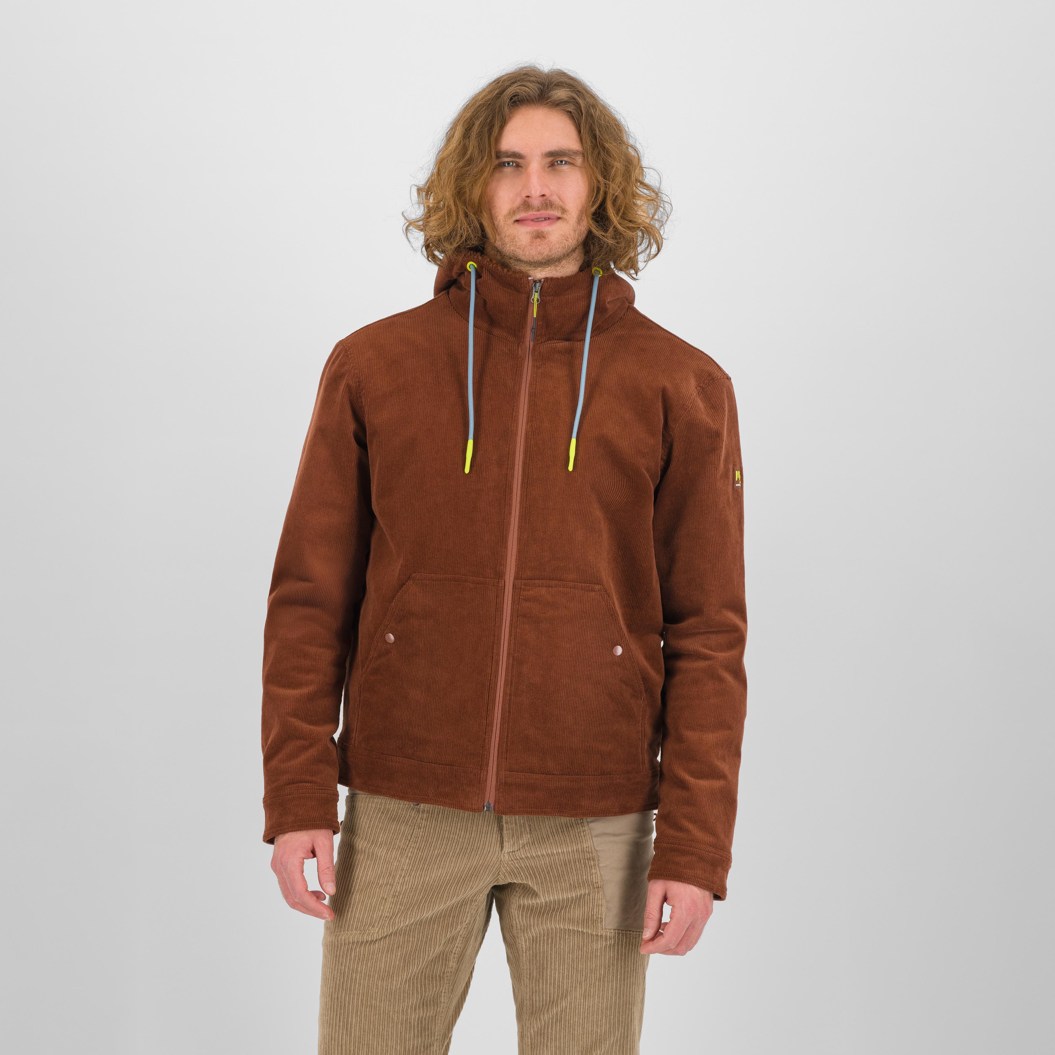 Ghiro hoodie jacket - mahogany - karpos