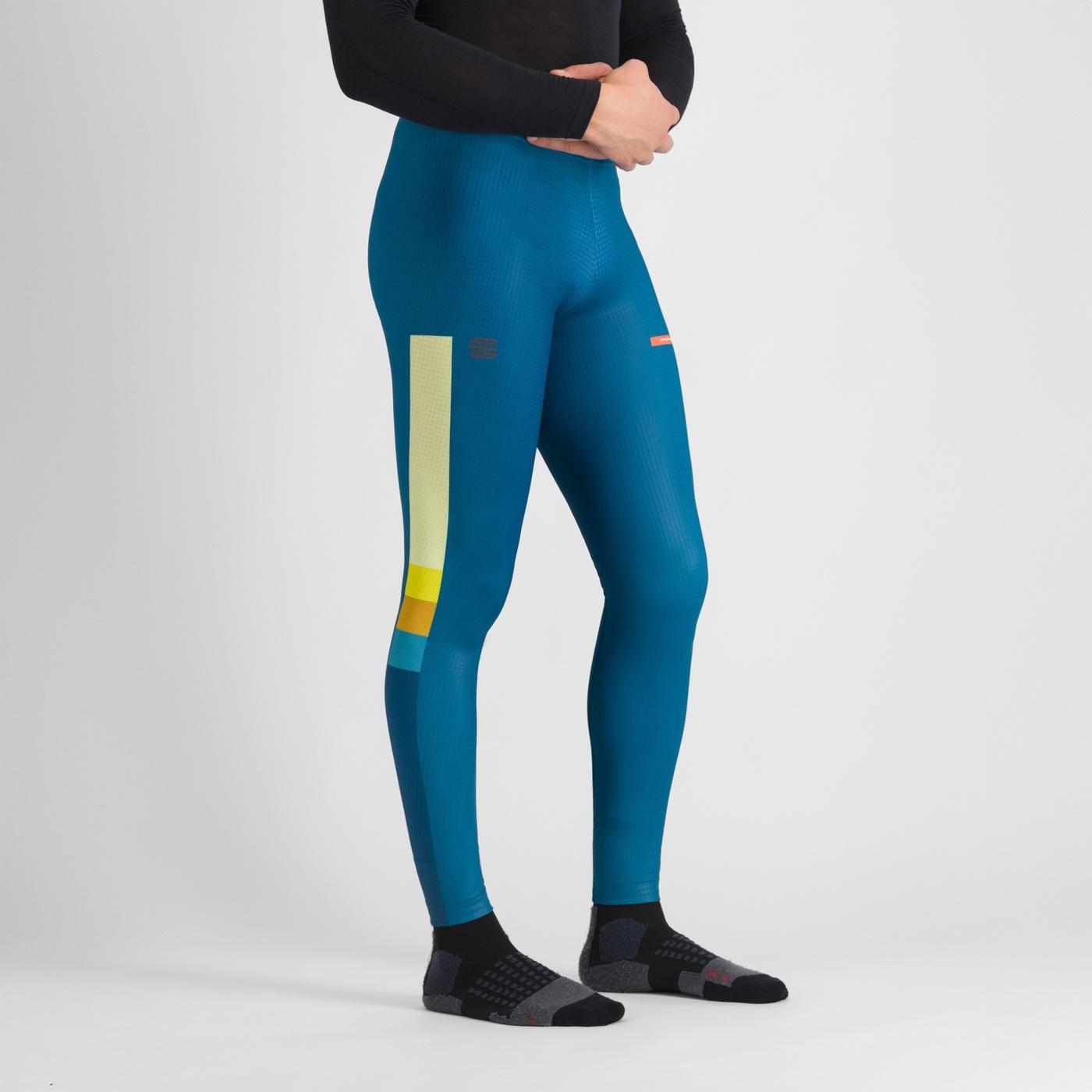 Apex tight - blue corsair/green/yellow - sportful