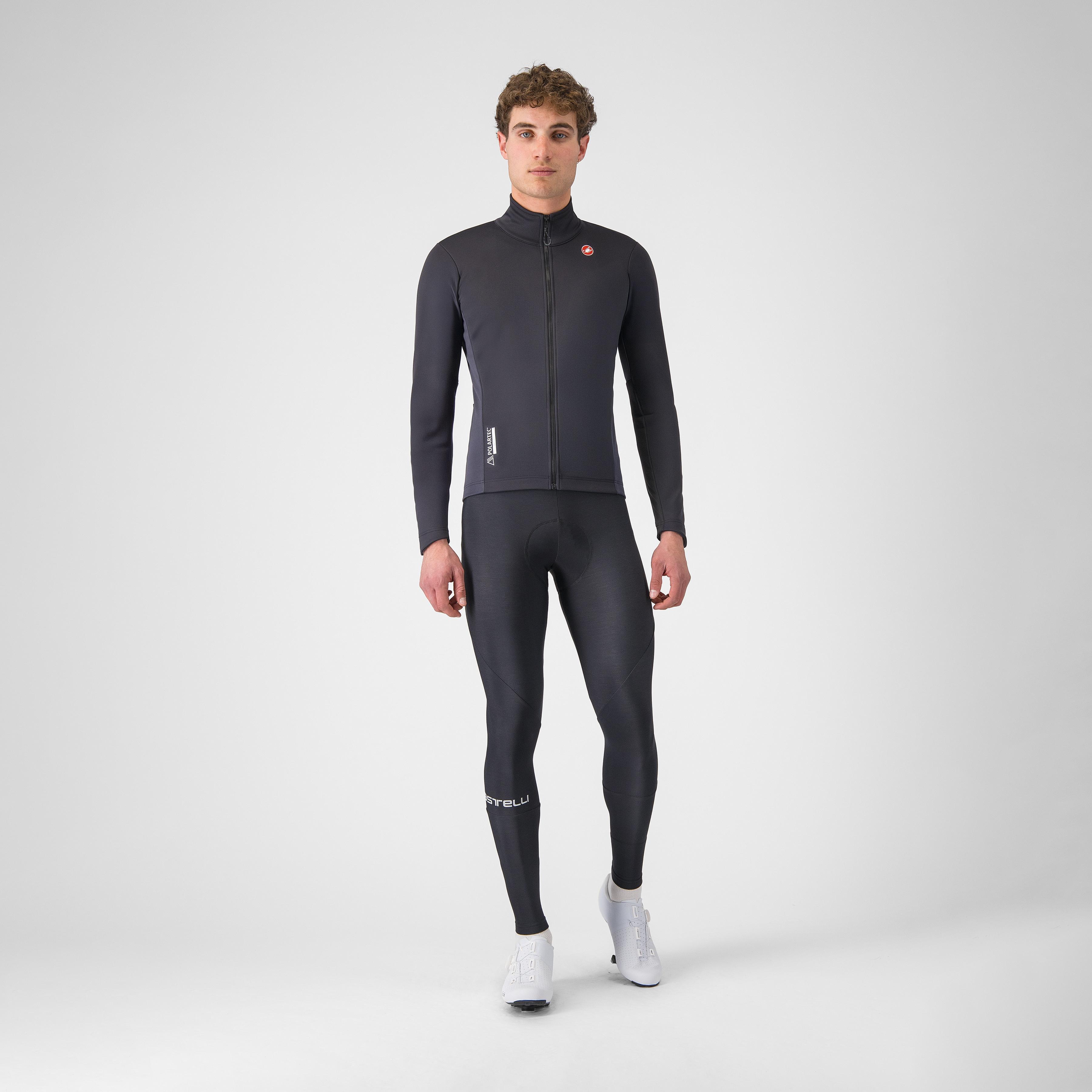 Entrata 2 jacket - light black/dark gray - castelli