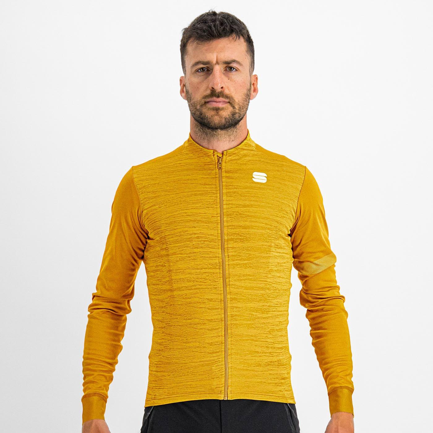 Supergiara thermal jersey - dark gold - sportful