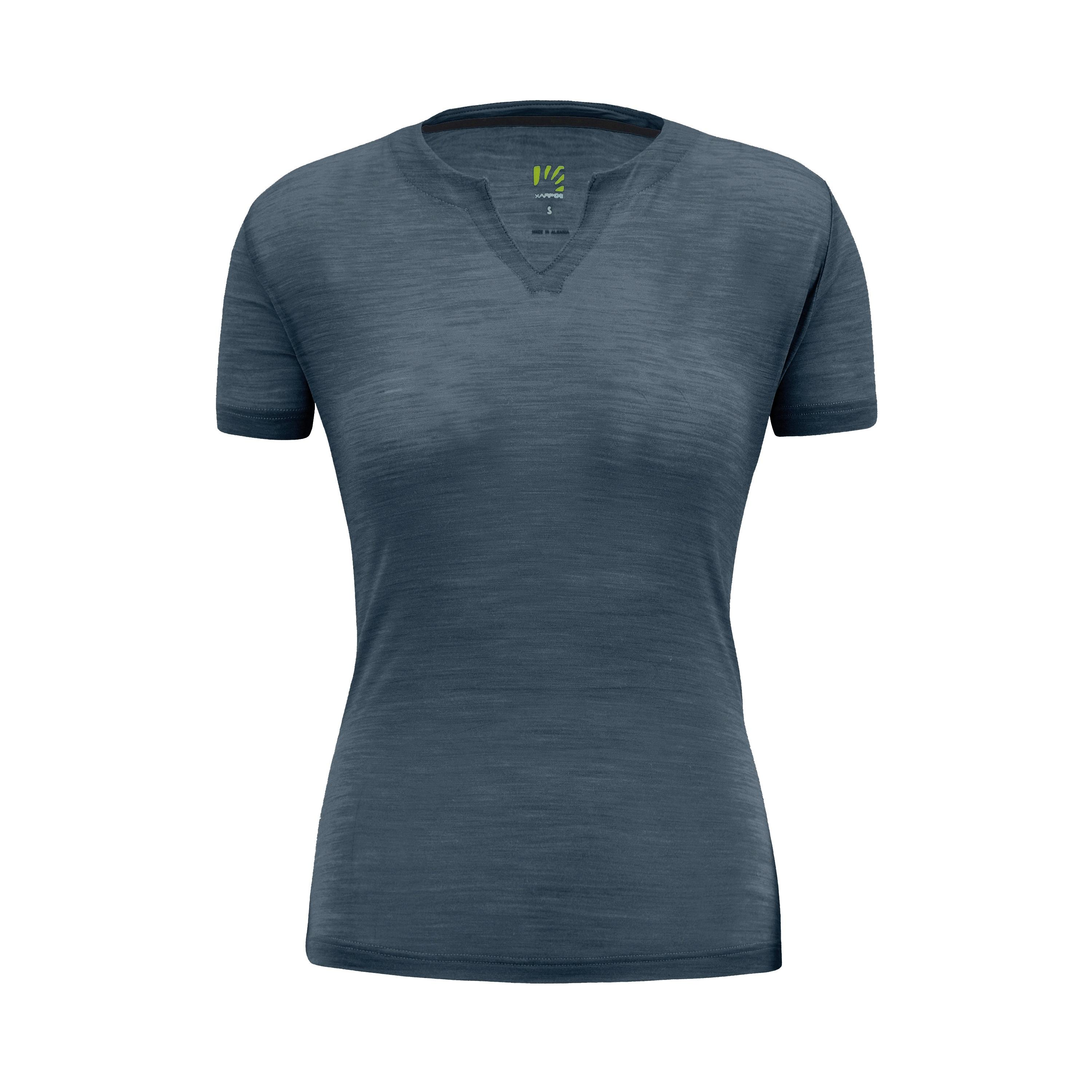 Coppolo merino w t-shirt - ombre blue - karpos
