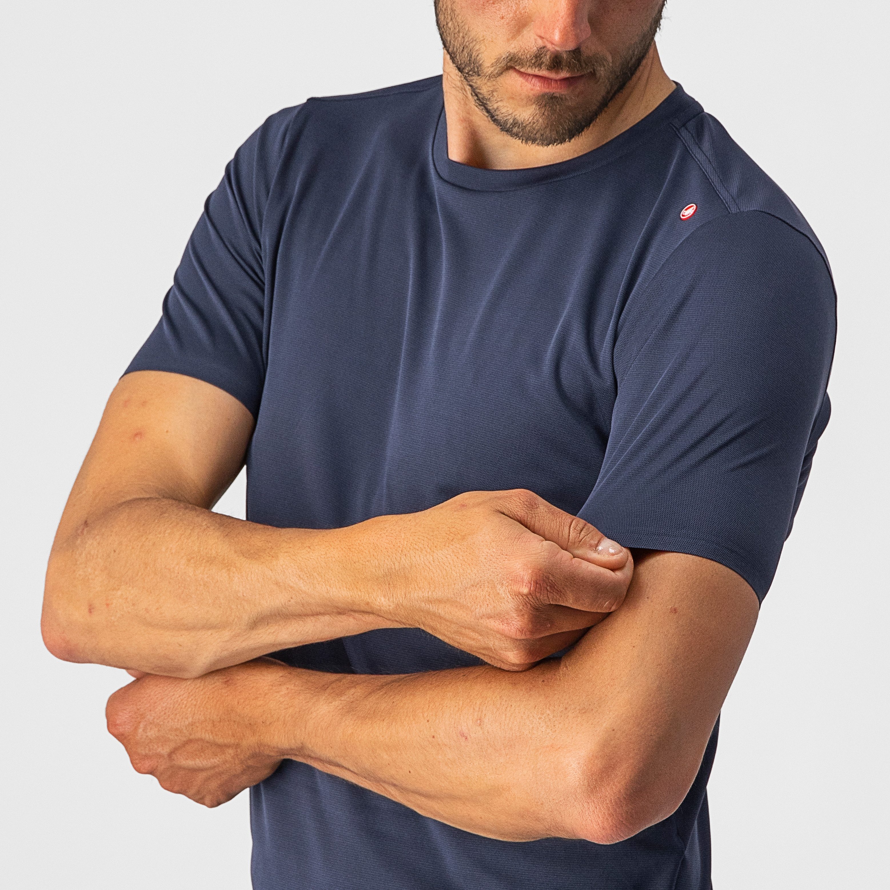 Tech 2 tee - savile blue - castelli