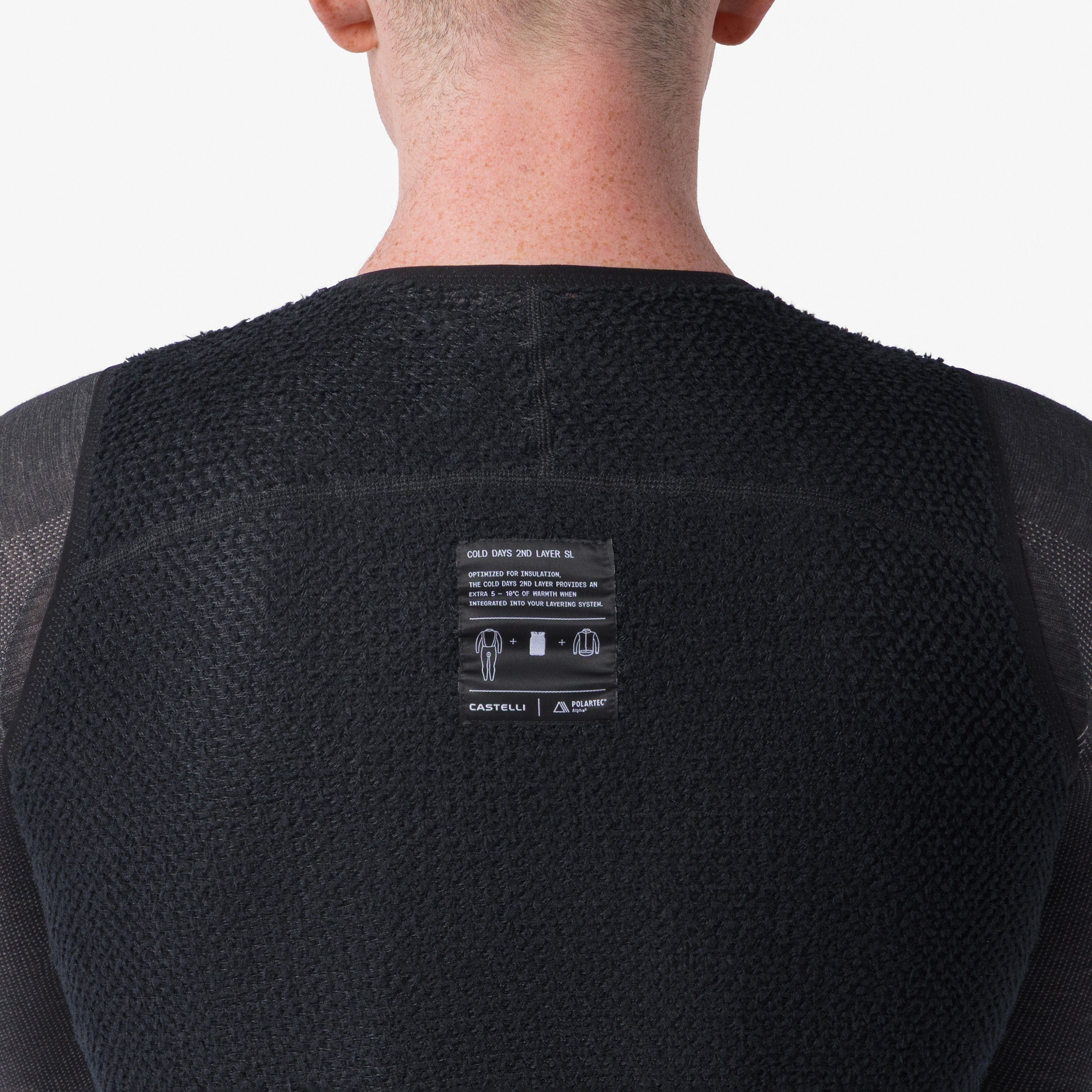 Cold days 2nd layer vest - black - castelli