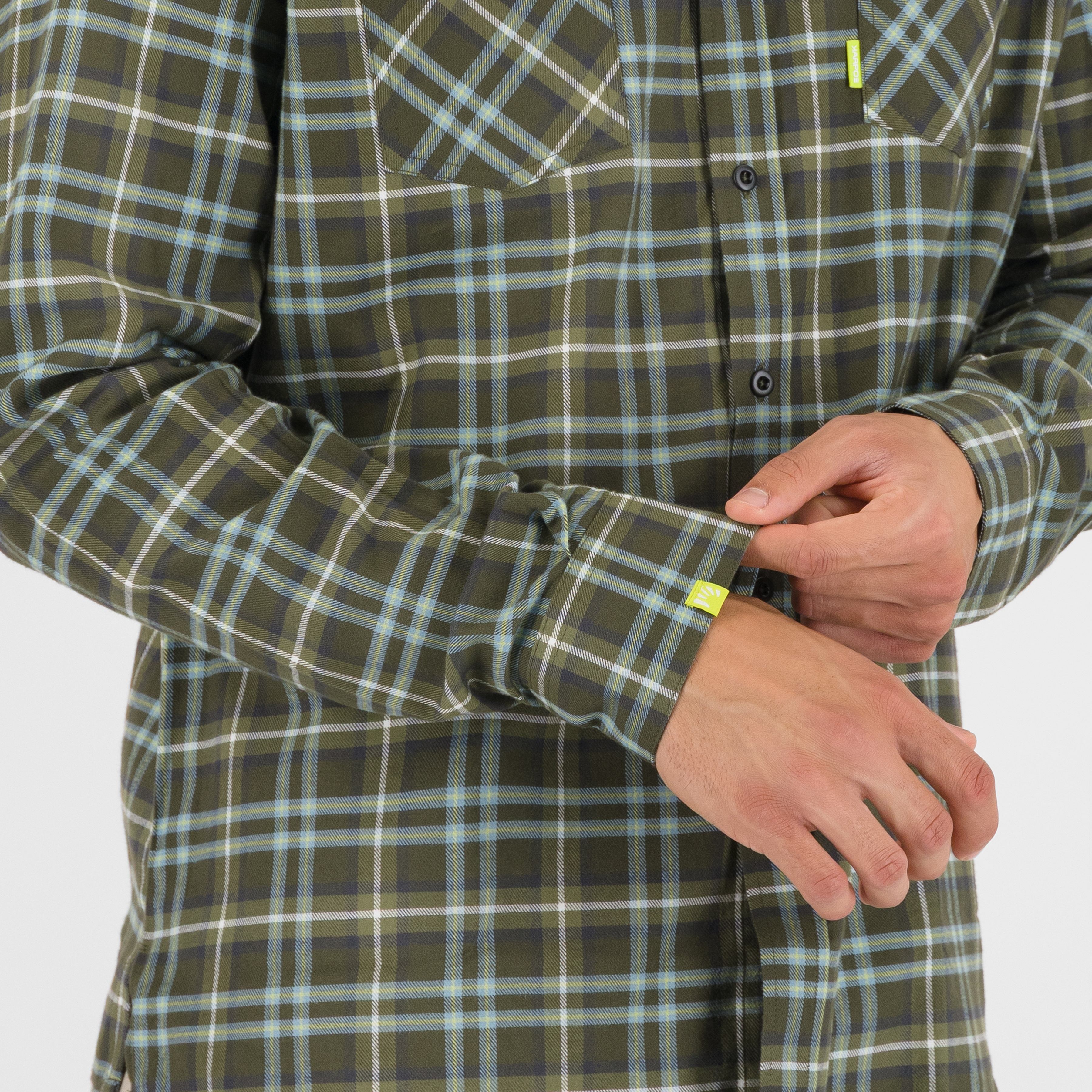 Martora winter shirt - deep depths/four leaf - karpos