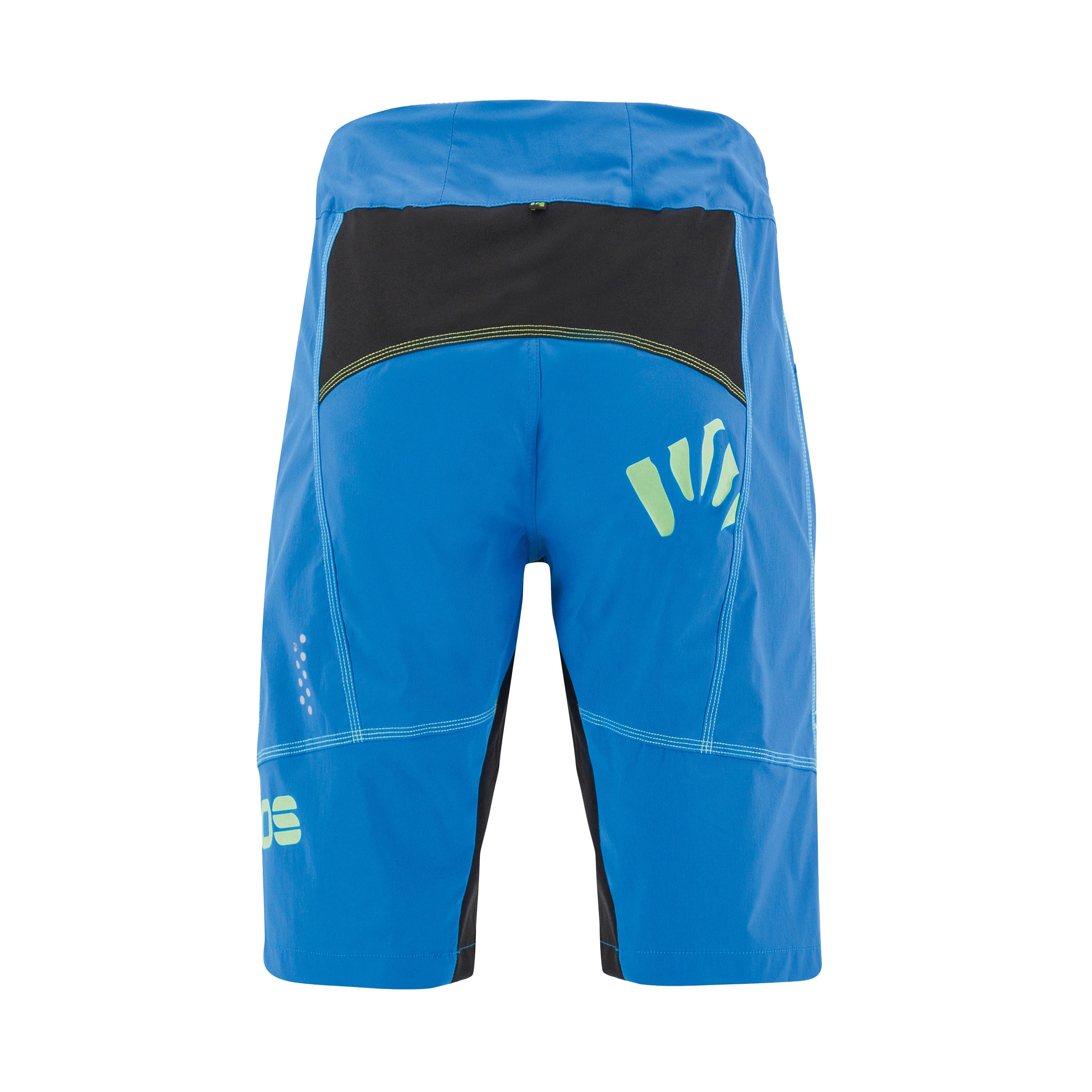 Ballistic evo short - indigo b./black/green fluo - karpos