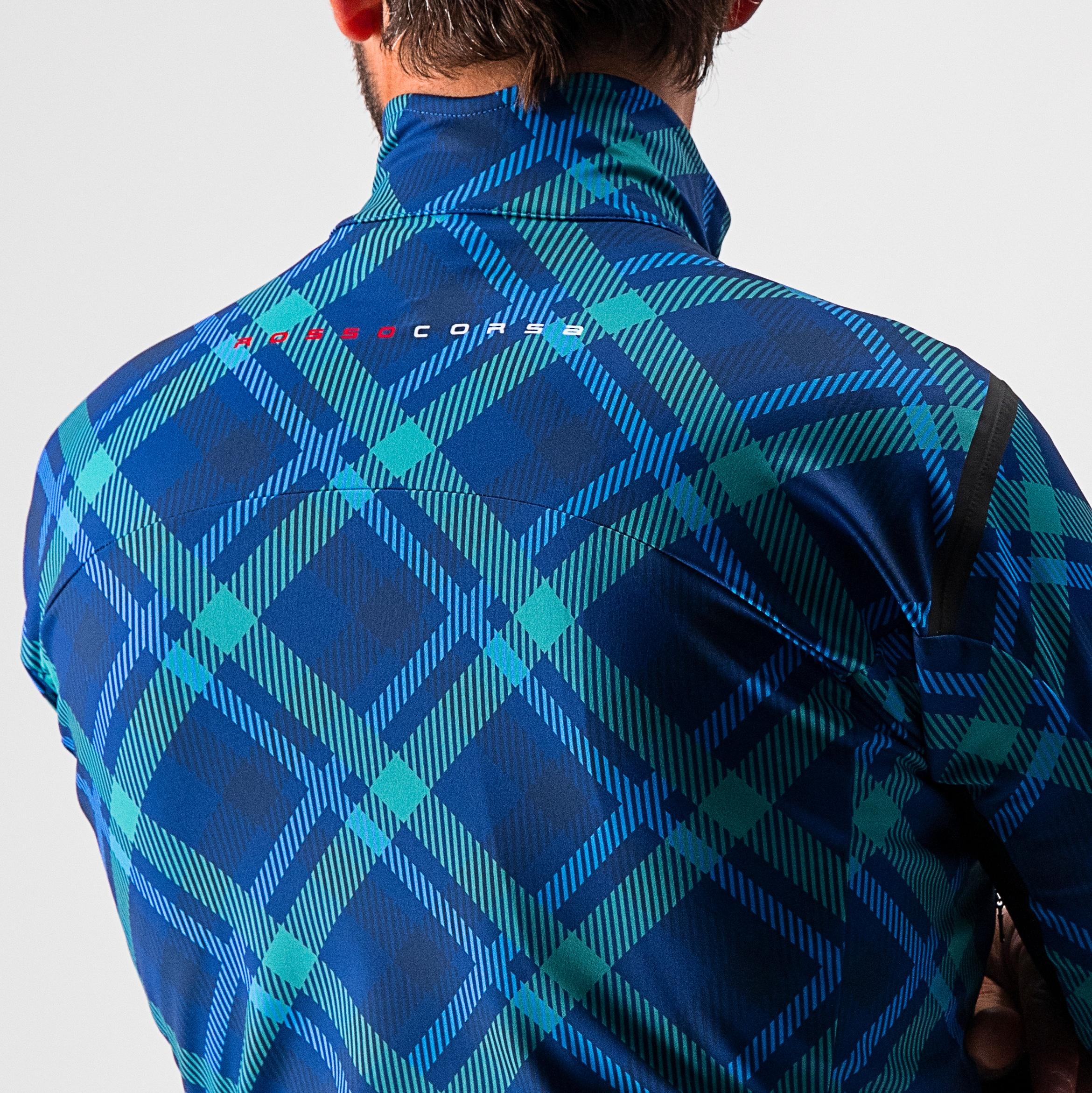 Perfetto ros long sleeve - ocean blue/malachite green-pla - castelli