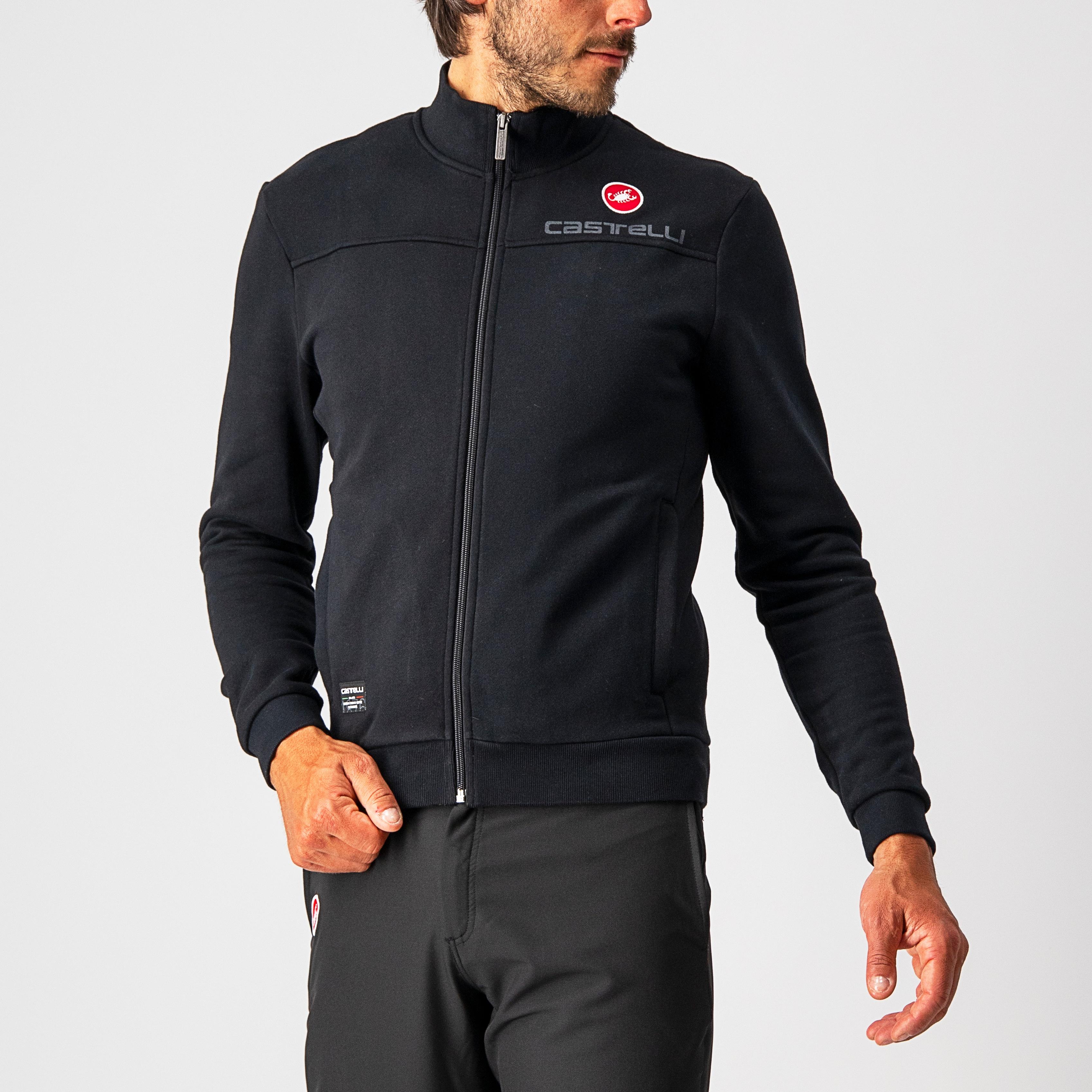 Milano track jacket - black - castelli