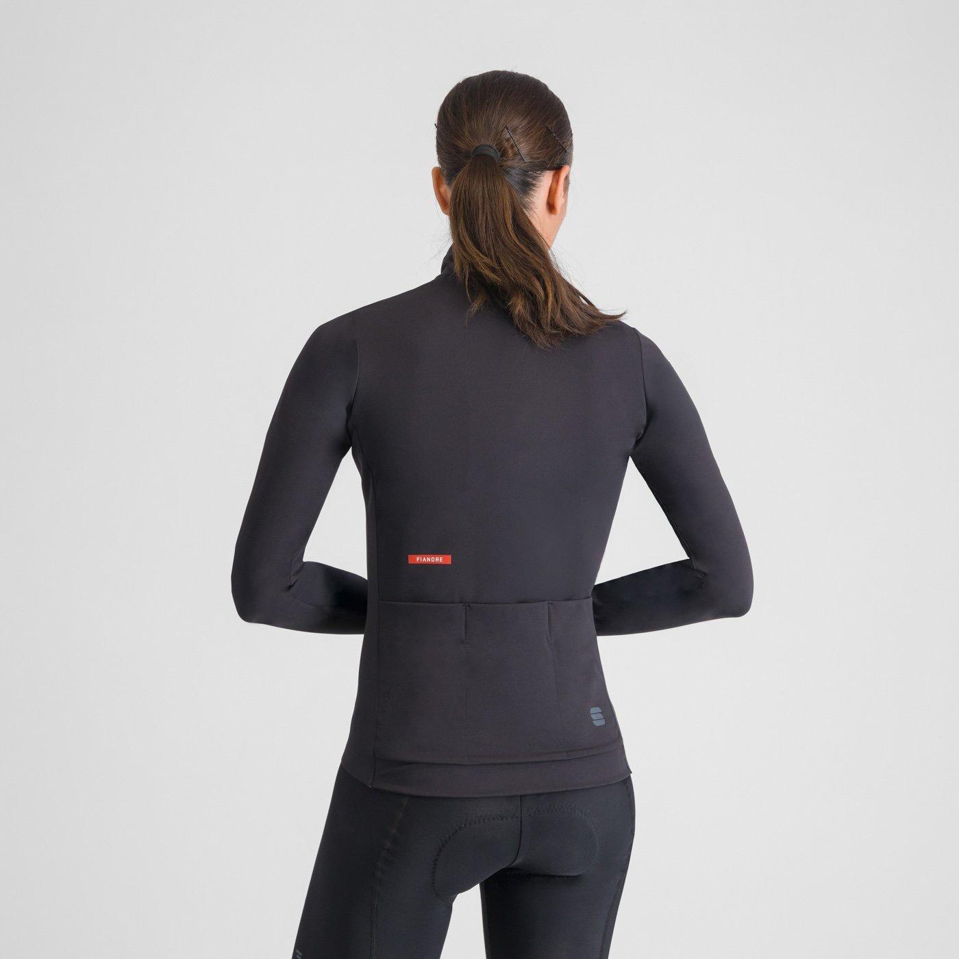 Fiandre shift w jacket - black - sportful