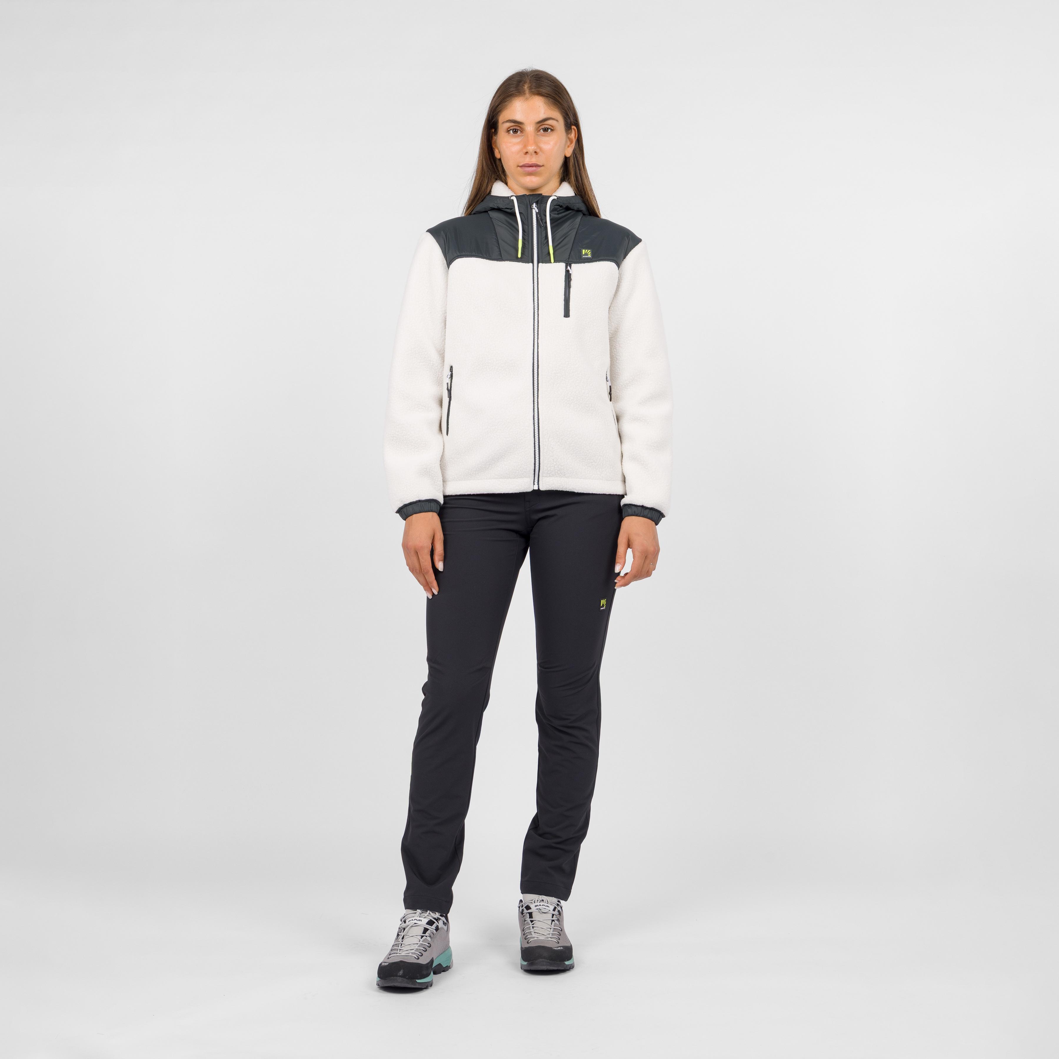 Moiazza retro' vogue w jacket - bright white/woodl.gray - karpos