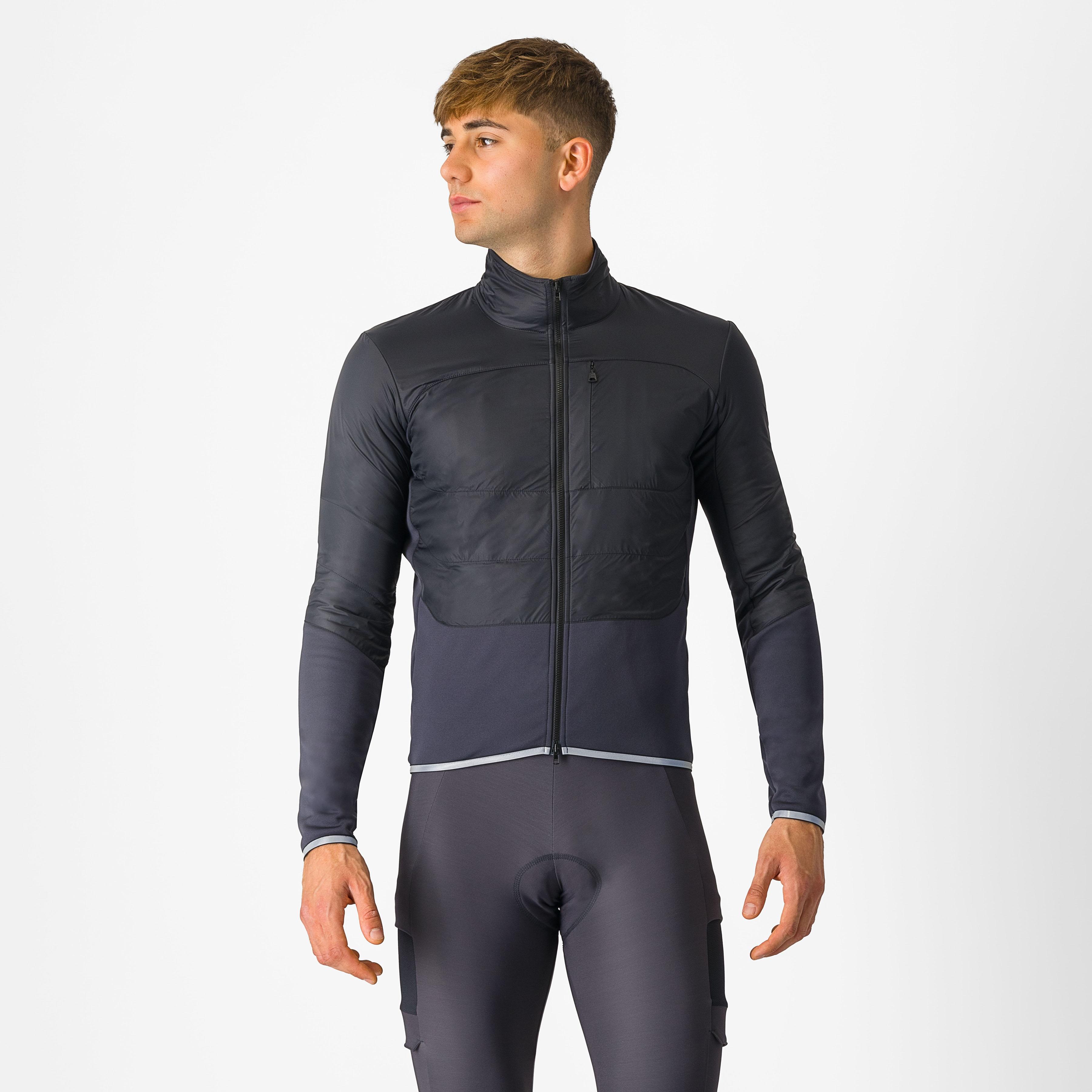 Unlimited jacket - light black/dark gray - castelli