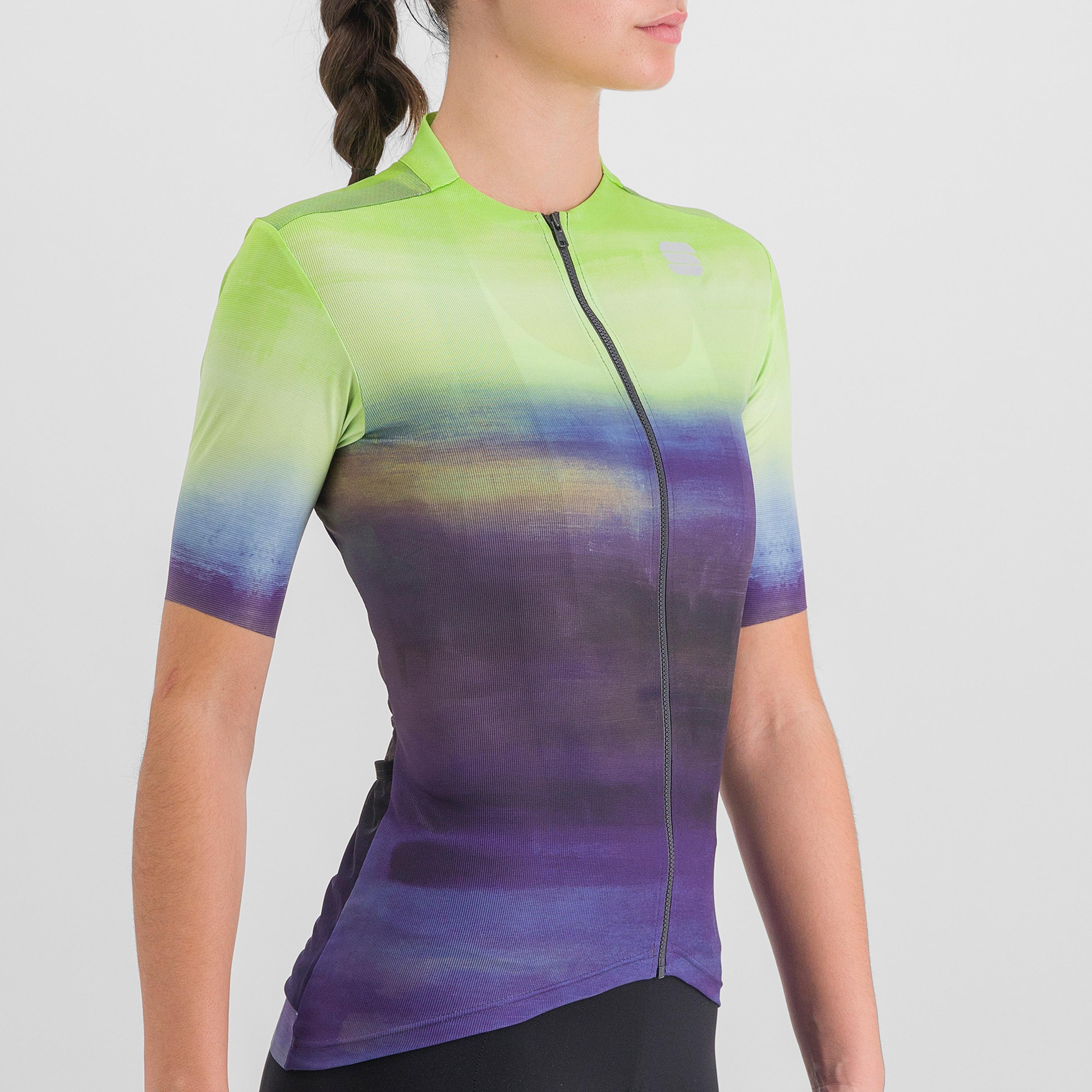 Flow supergiara w jersey - nightshde green - sportful