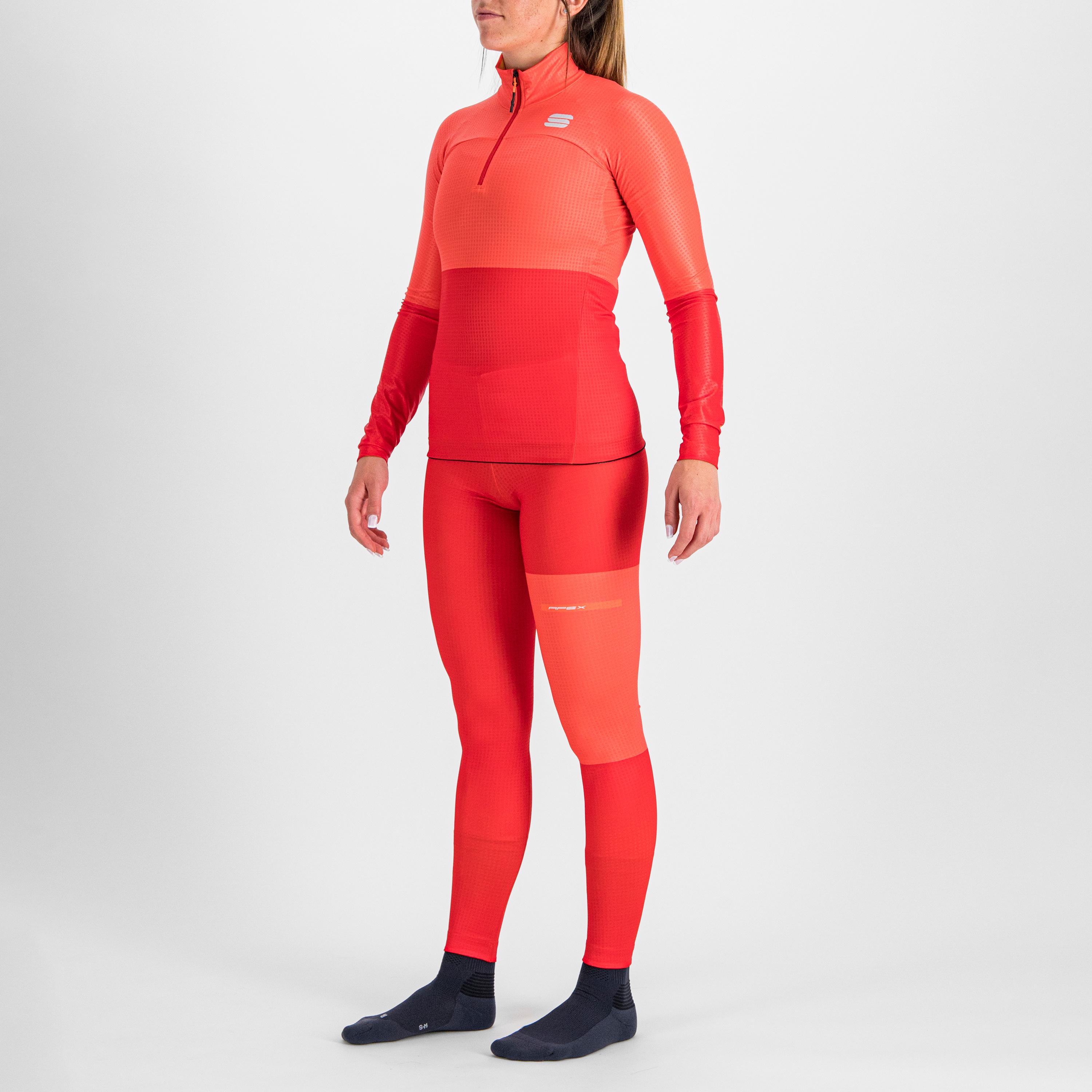 Apex w jersey - chili red / pompelmo - sportful