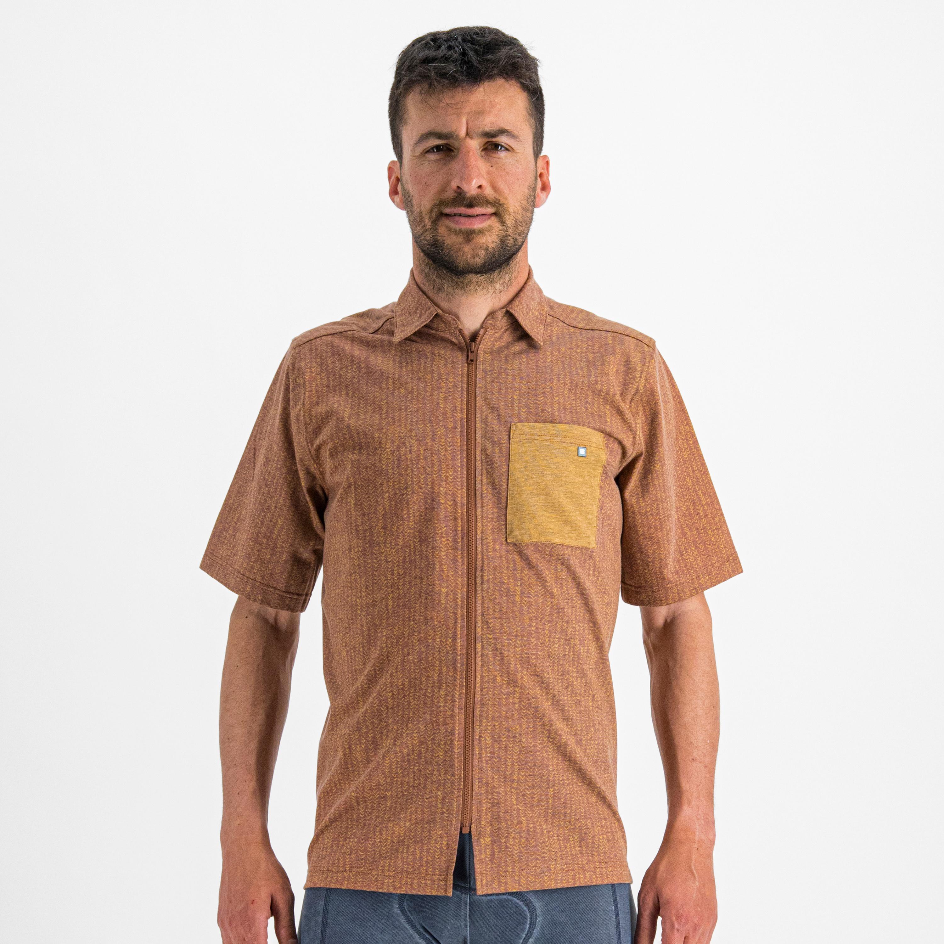 Indigo shirt - cayenna red - sportful