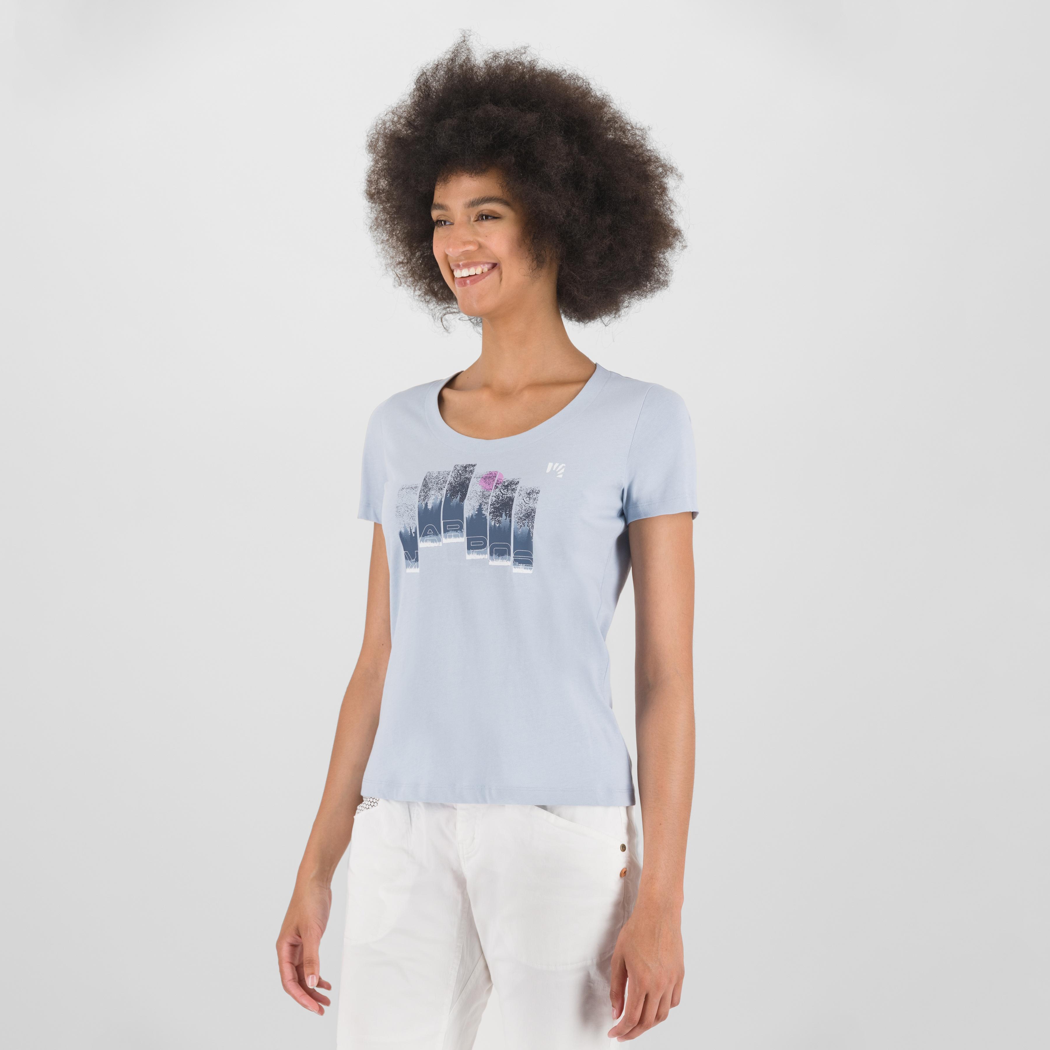 Bosco w t-shirt - mist/bloom - karpos