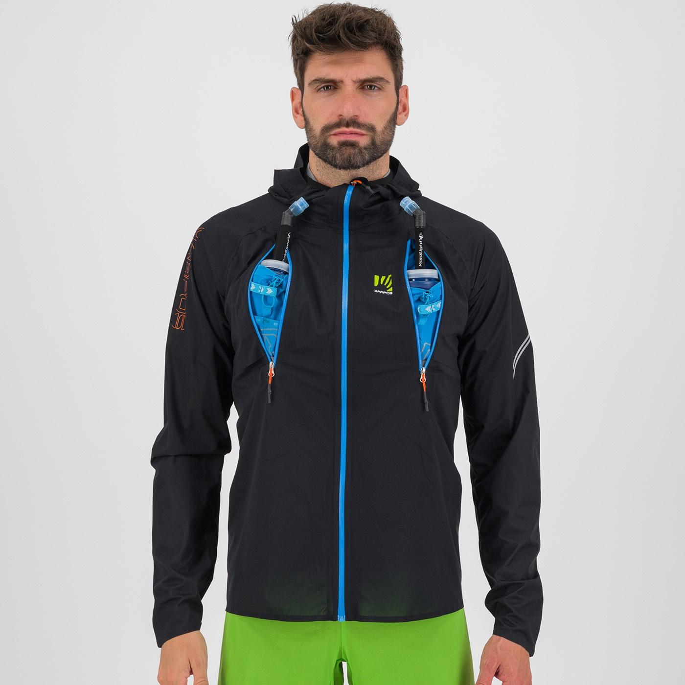Lavaredo rain jacket - black/indigo b. - karpos