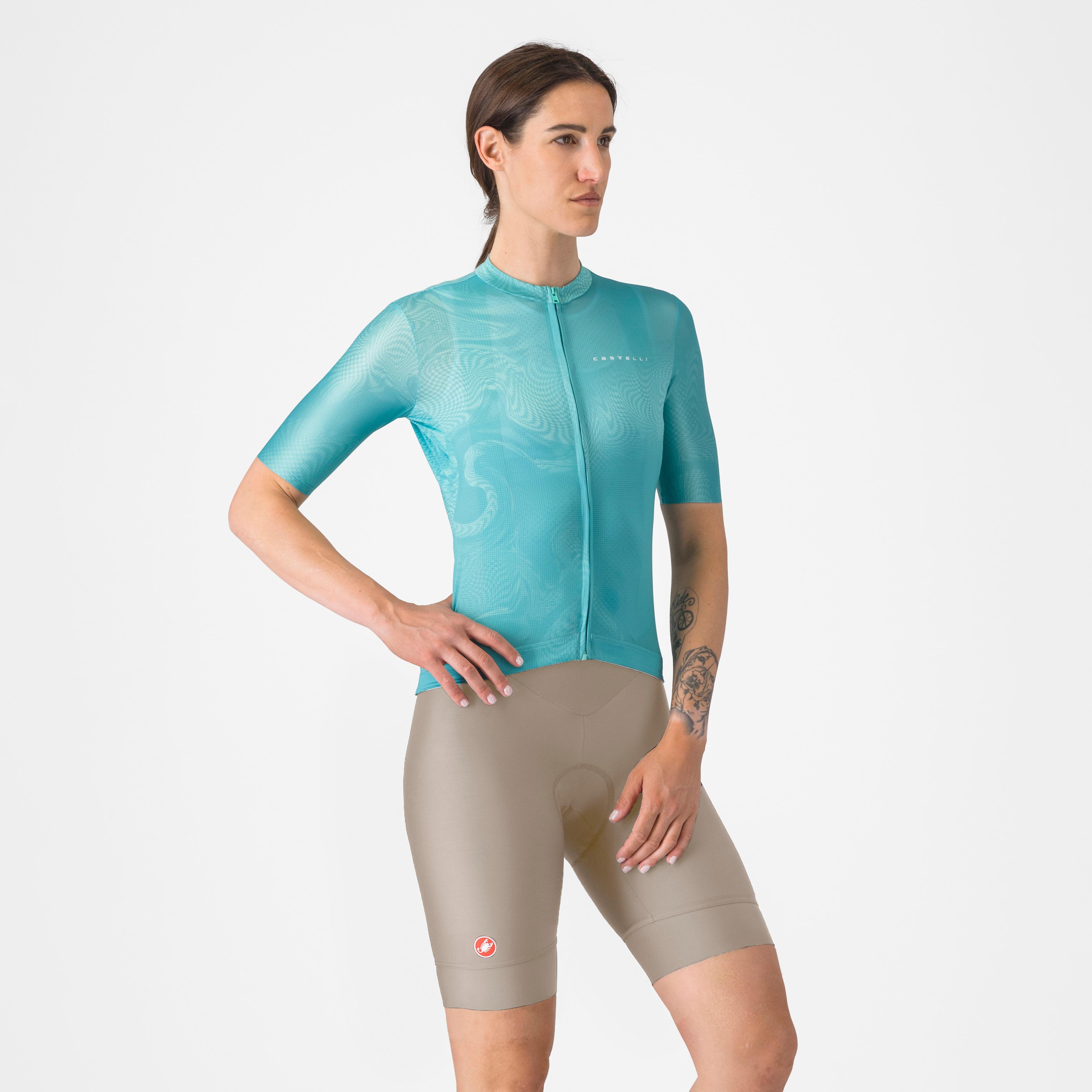 Prima 2 dt bibshort - clay/ivory - castelli