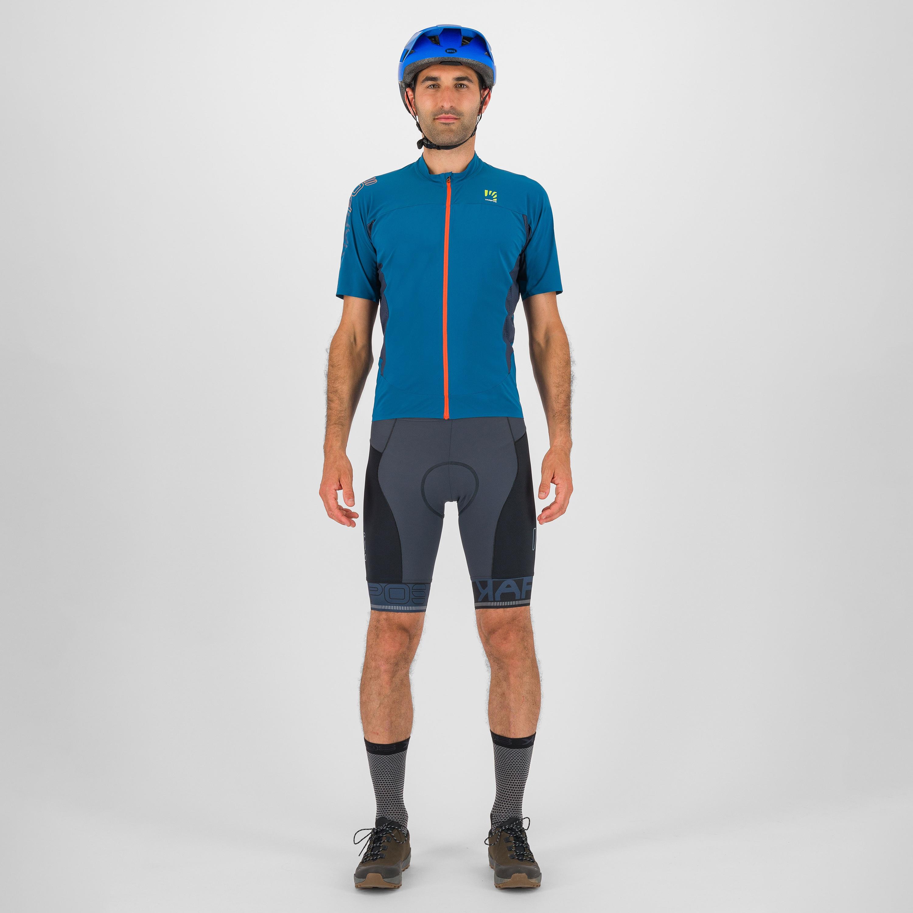 Pralongia evo jersey - moroccan blue/outer space - karpos