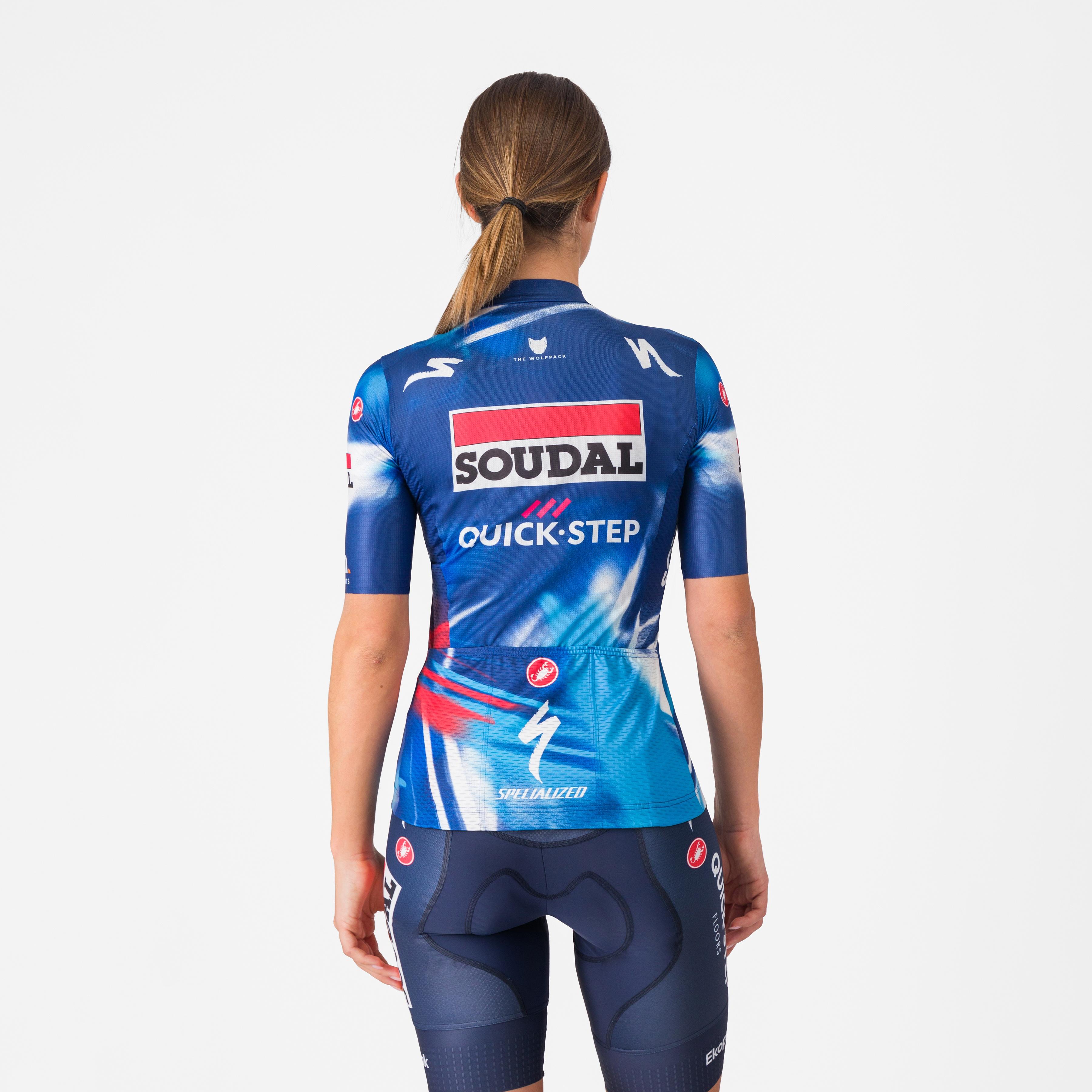Competizione 3 w jersey - blue/red - castelli