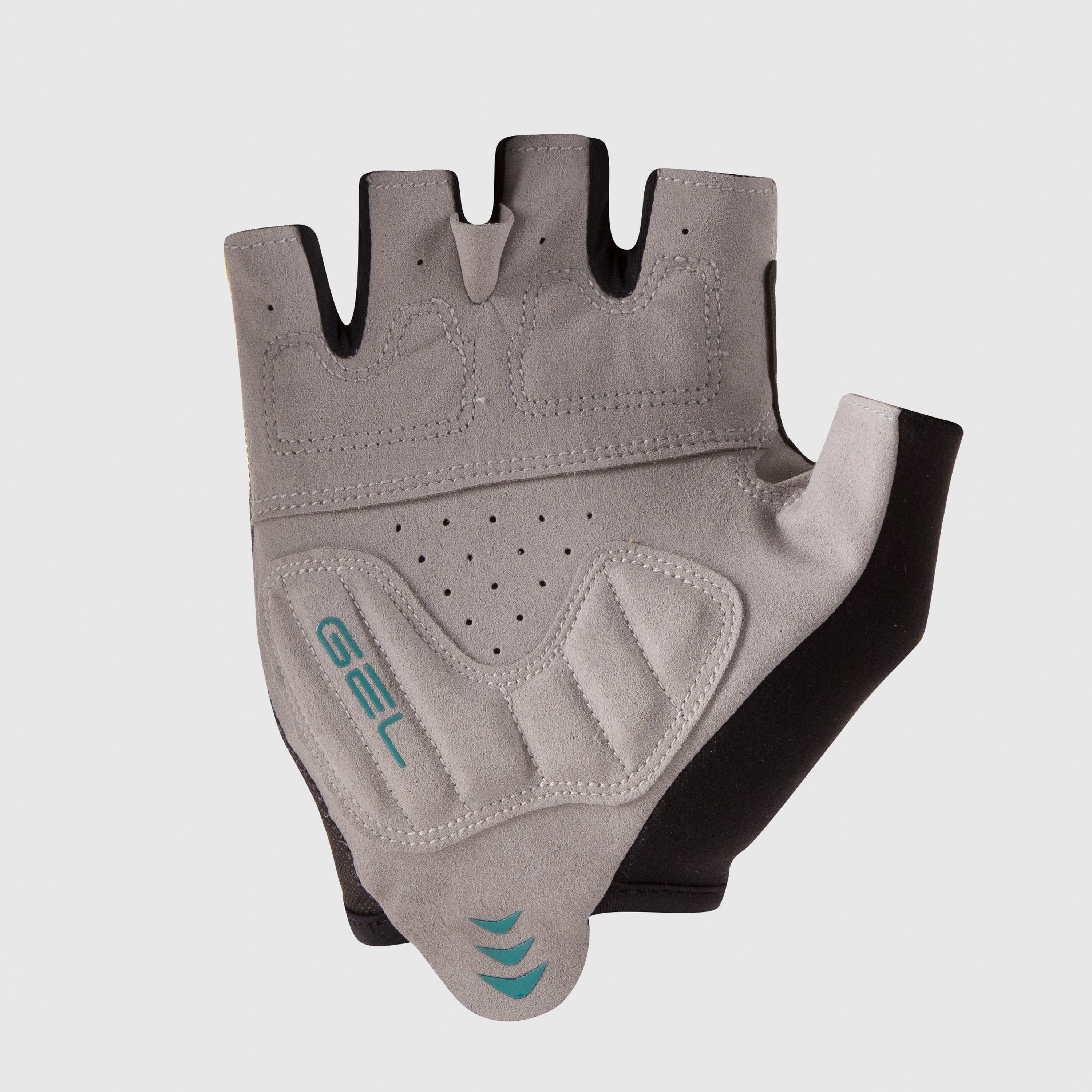 Federia 1/2 fingers glove - north atl/black/l.curry - karpos