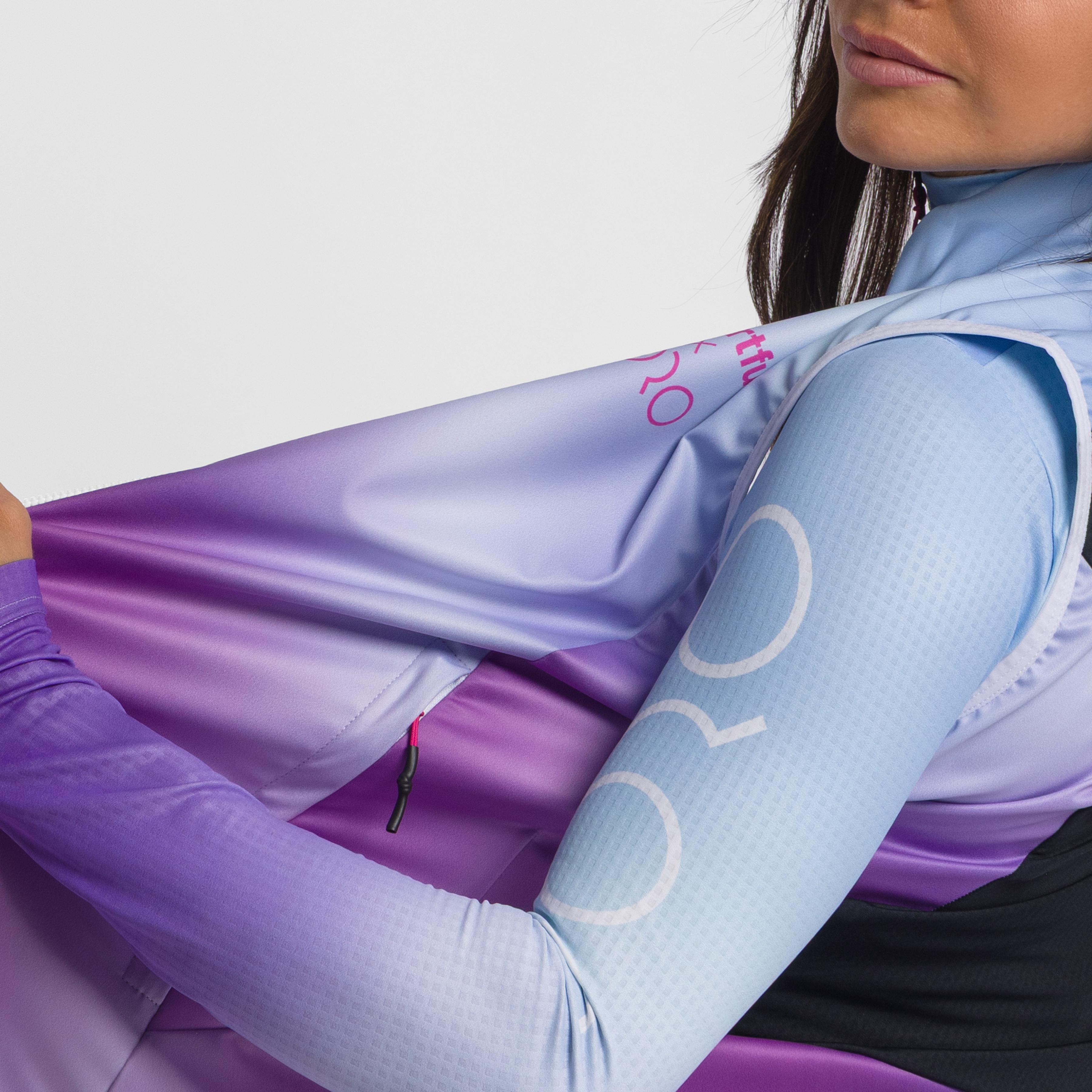 Doro apex vest - shaded pink/azure - sportful