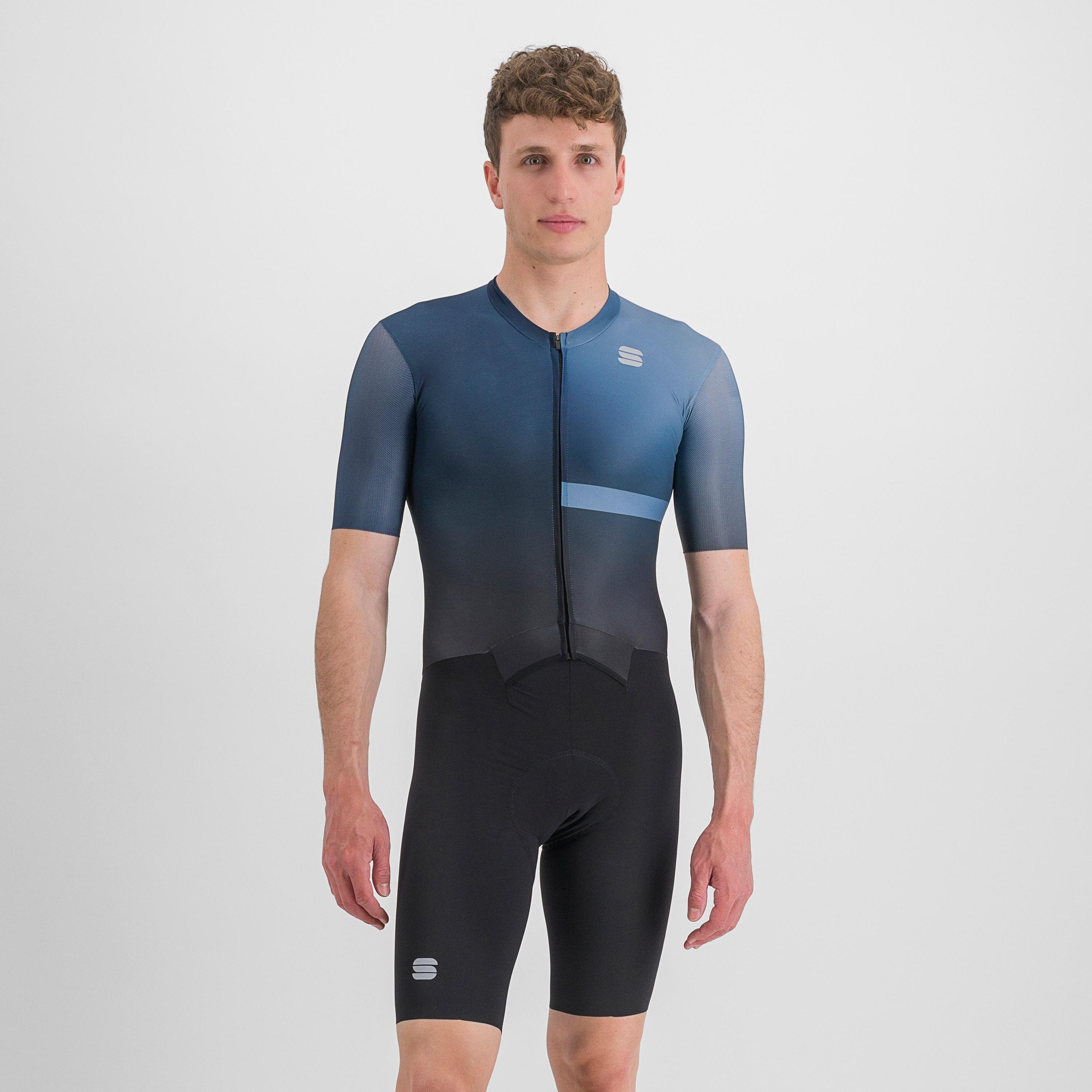 Bomber suit - black galaxy blue - sportful