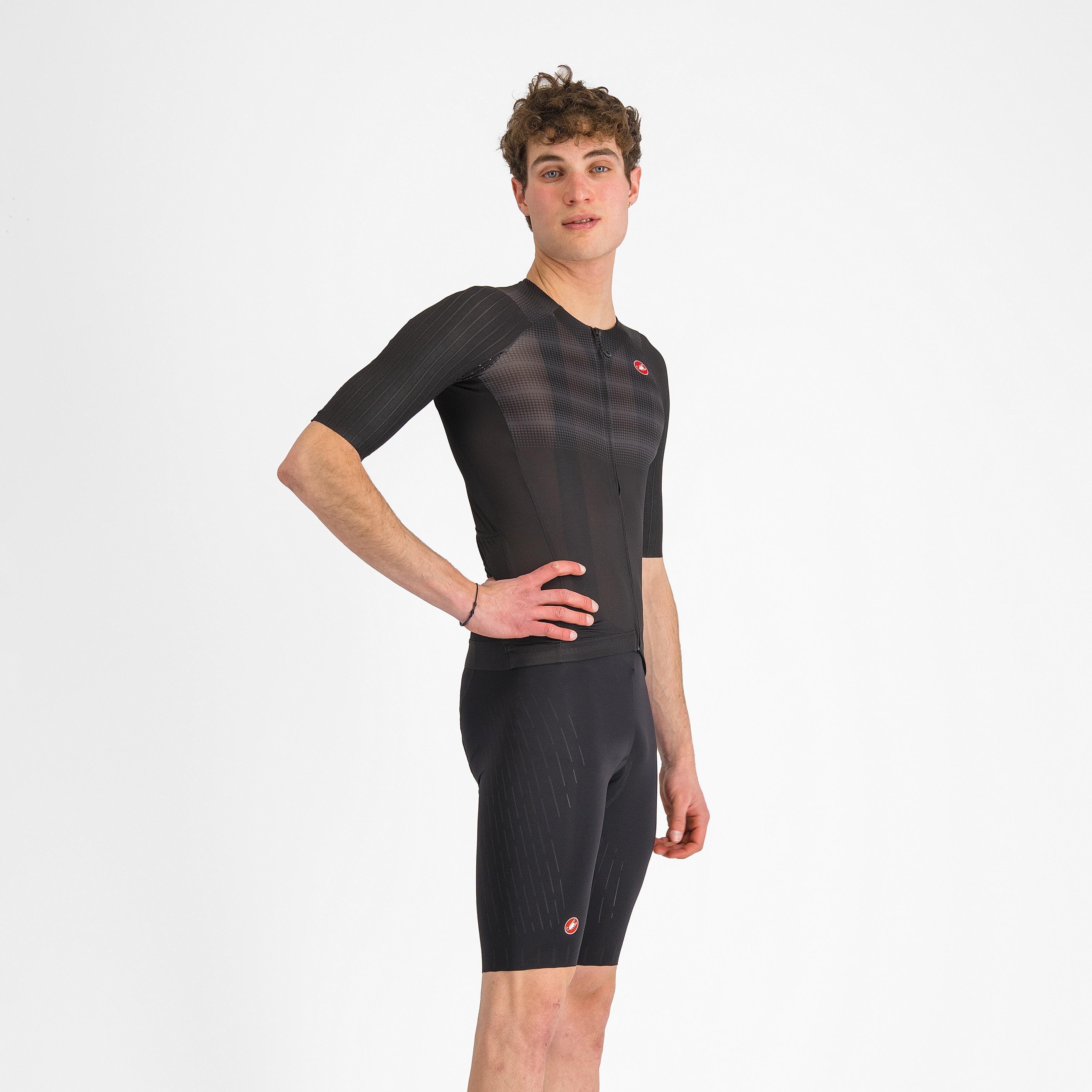 Free aero race s bibshort - black - castelli