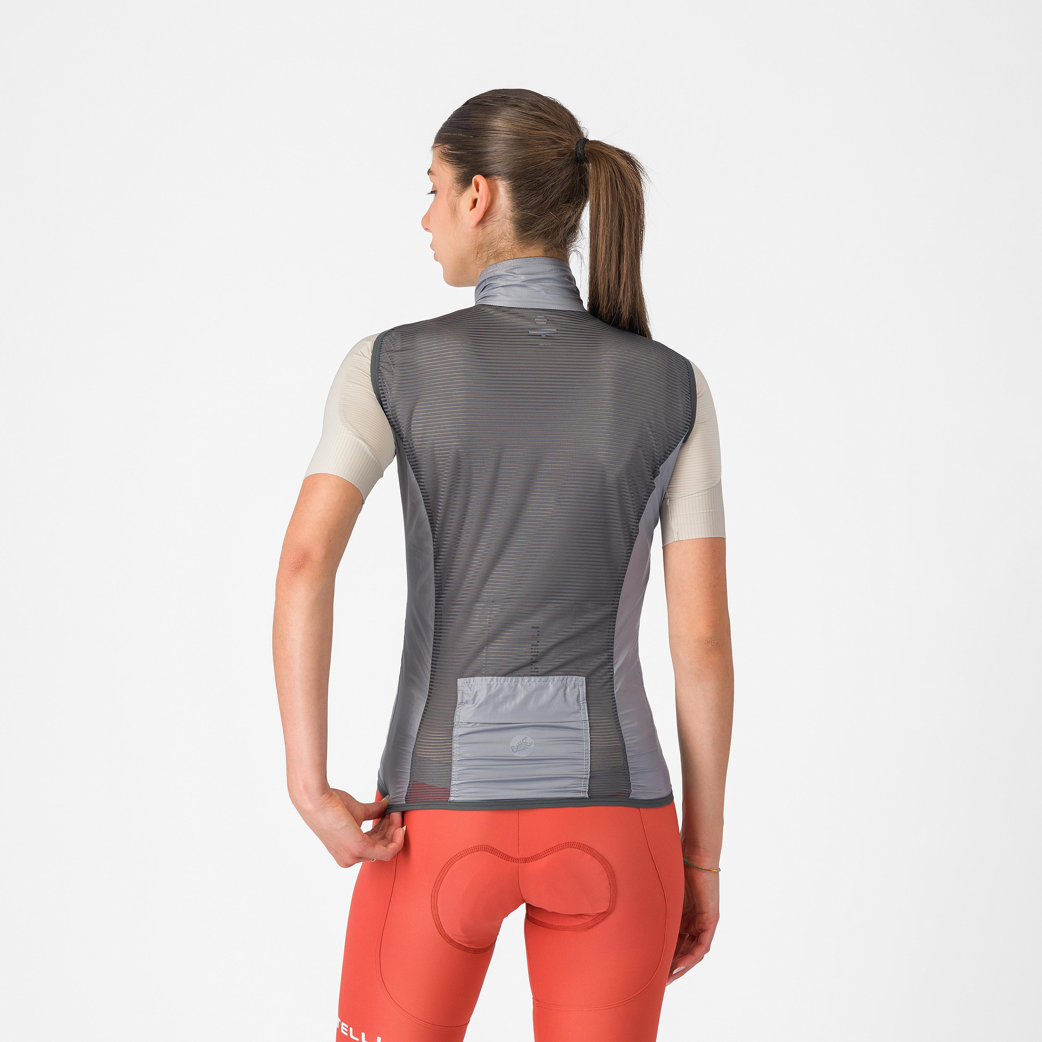 Aria 2 w vest - silver gray - castelli