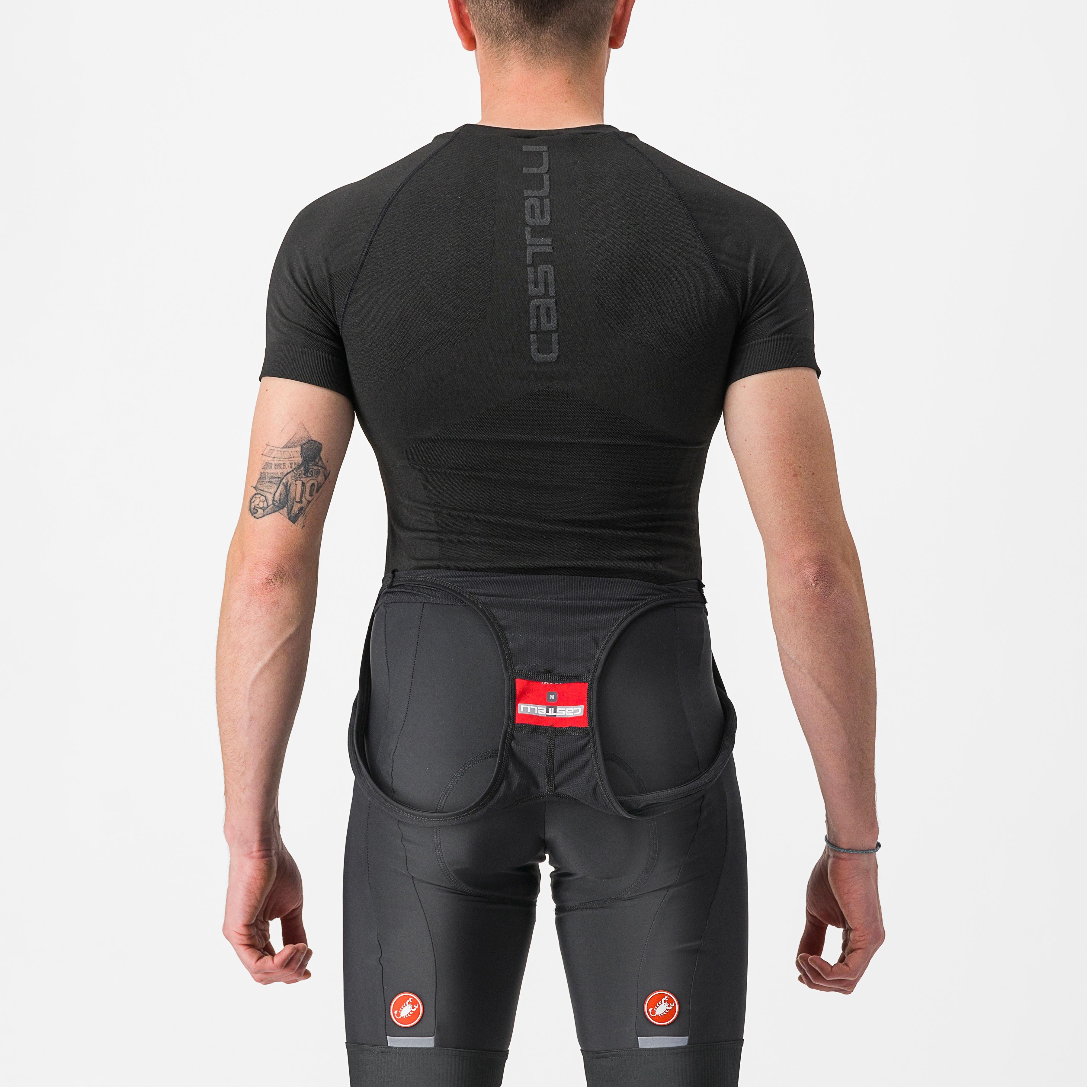 Core seamless base layer ss - black - castelli