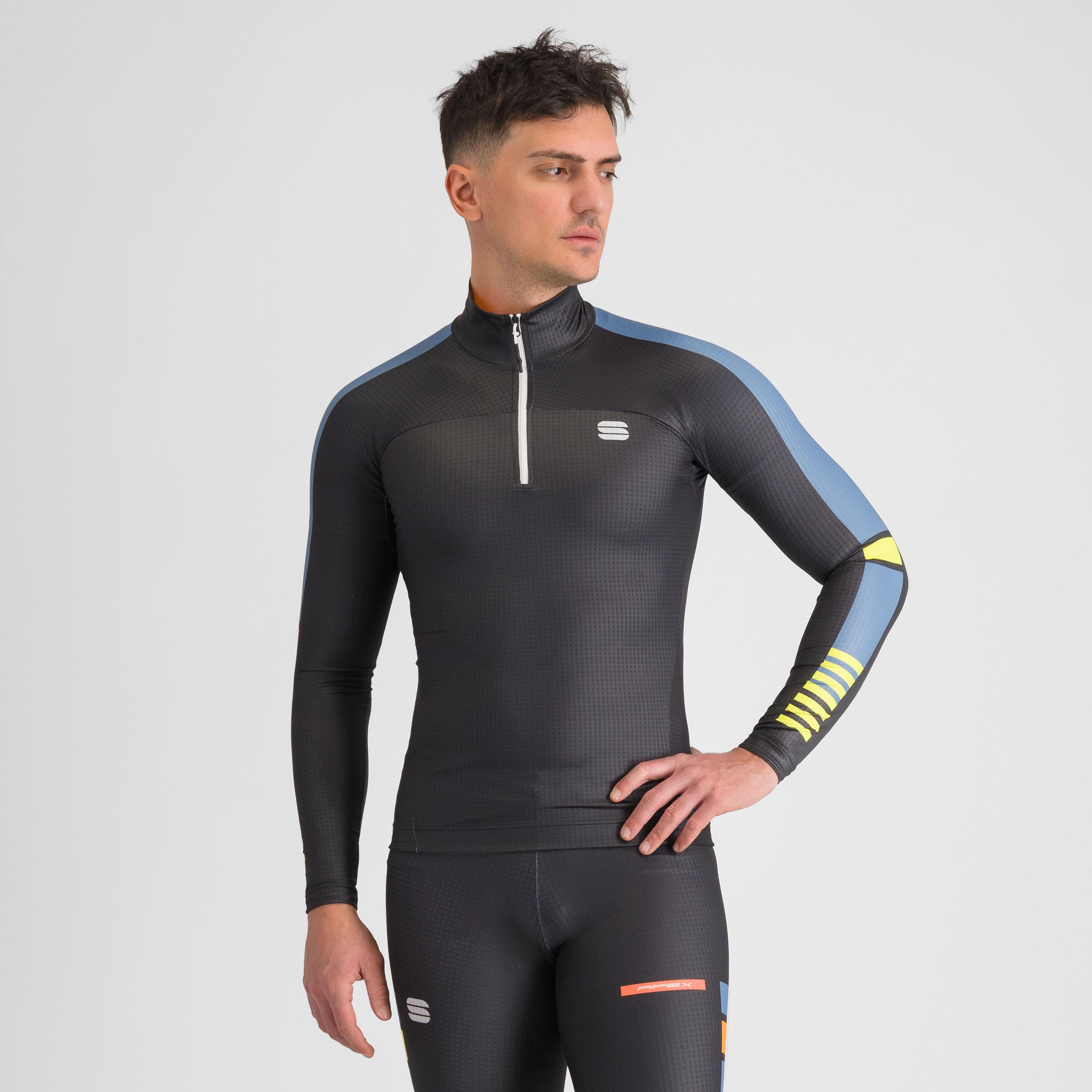 Apex jersey - black/natural gray - sportful