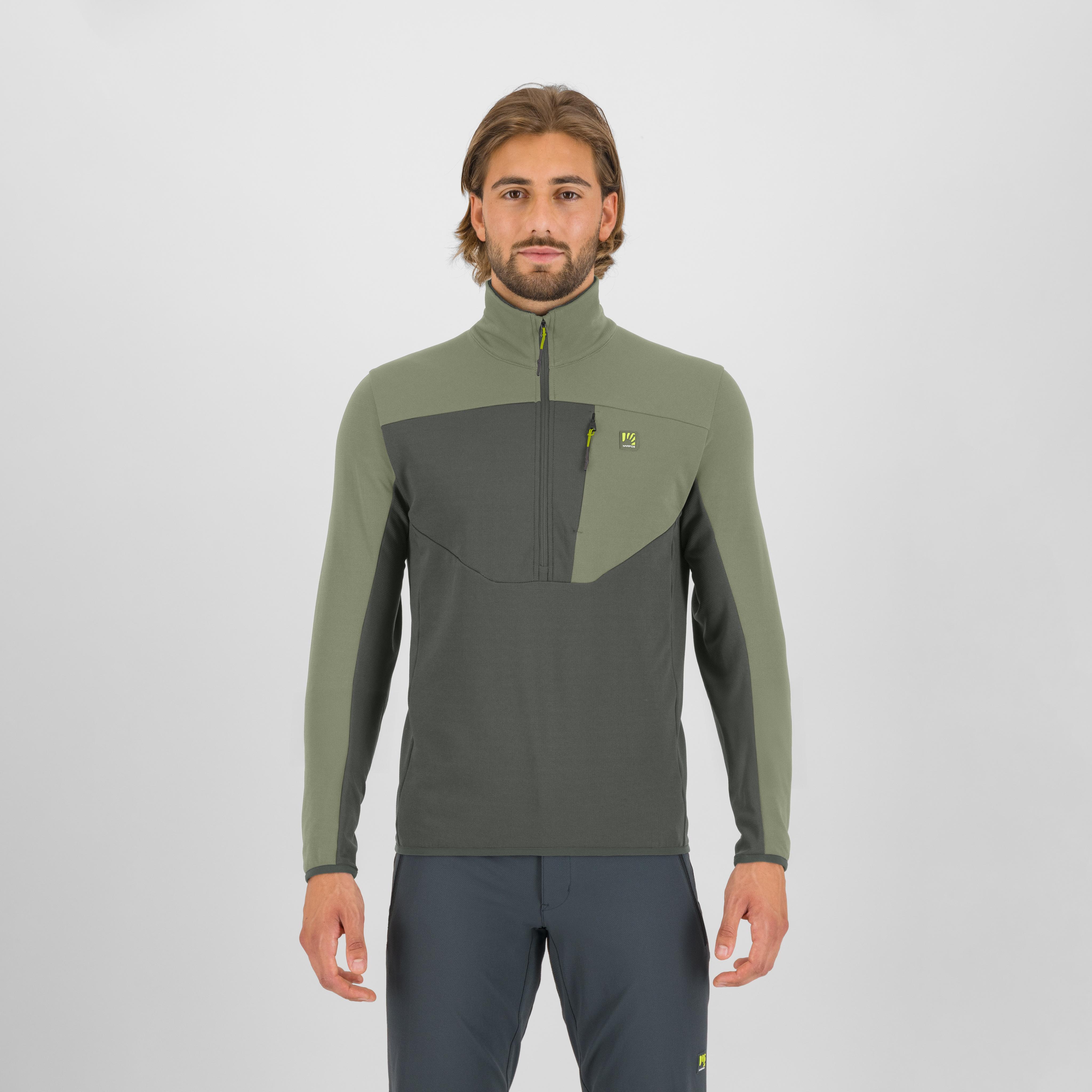 Bigontina half zip fleece - castor/tea - karpos