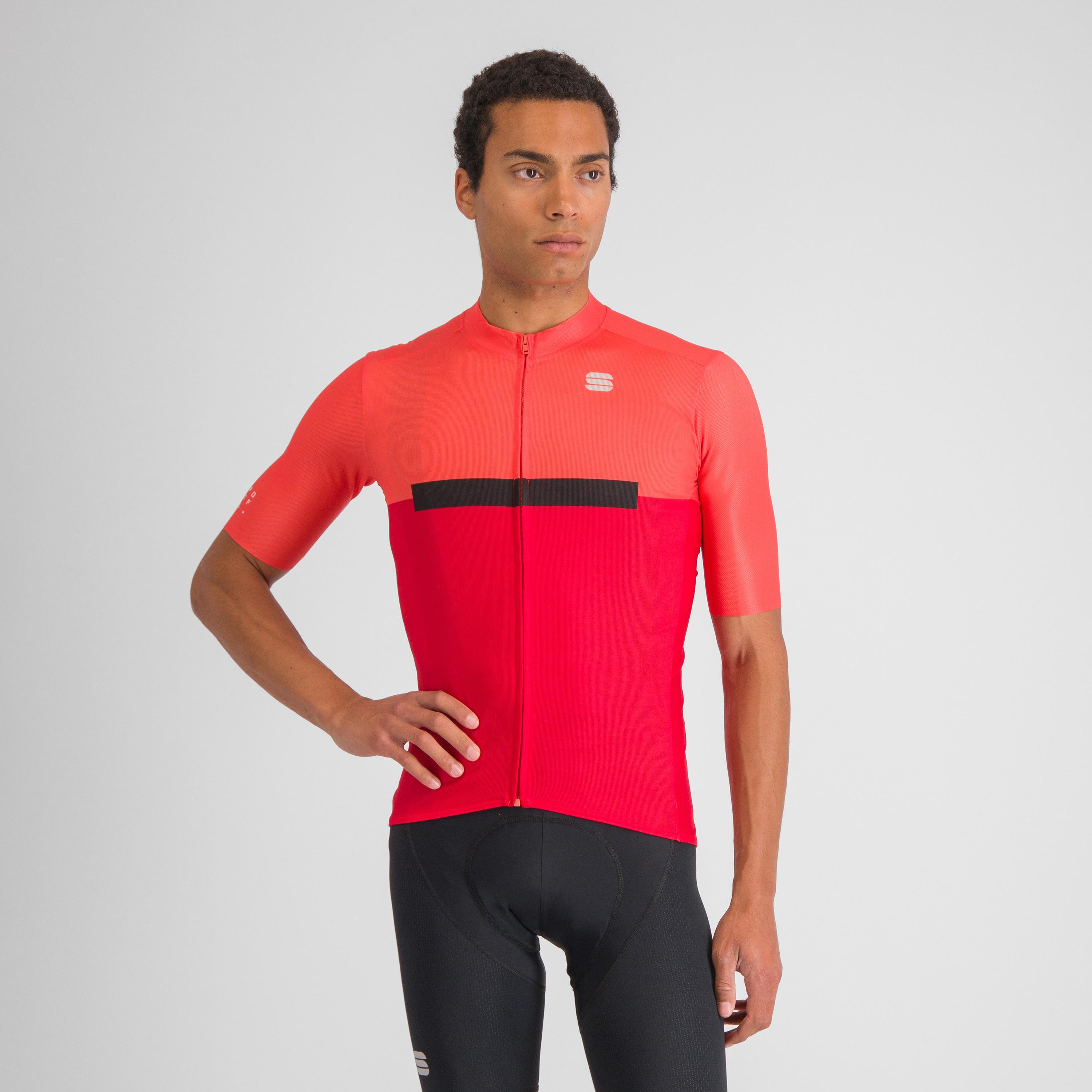 Pista jersey - pompelmo red - sportful