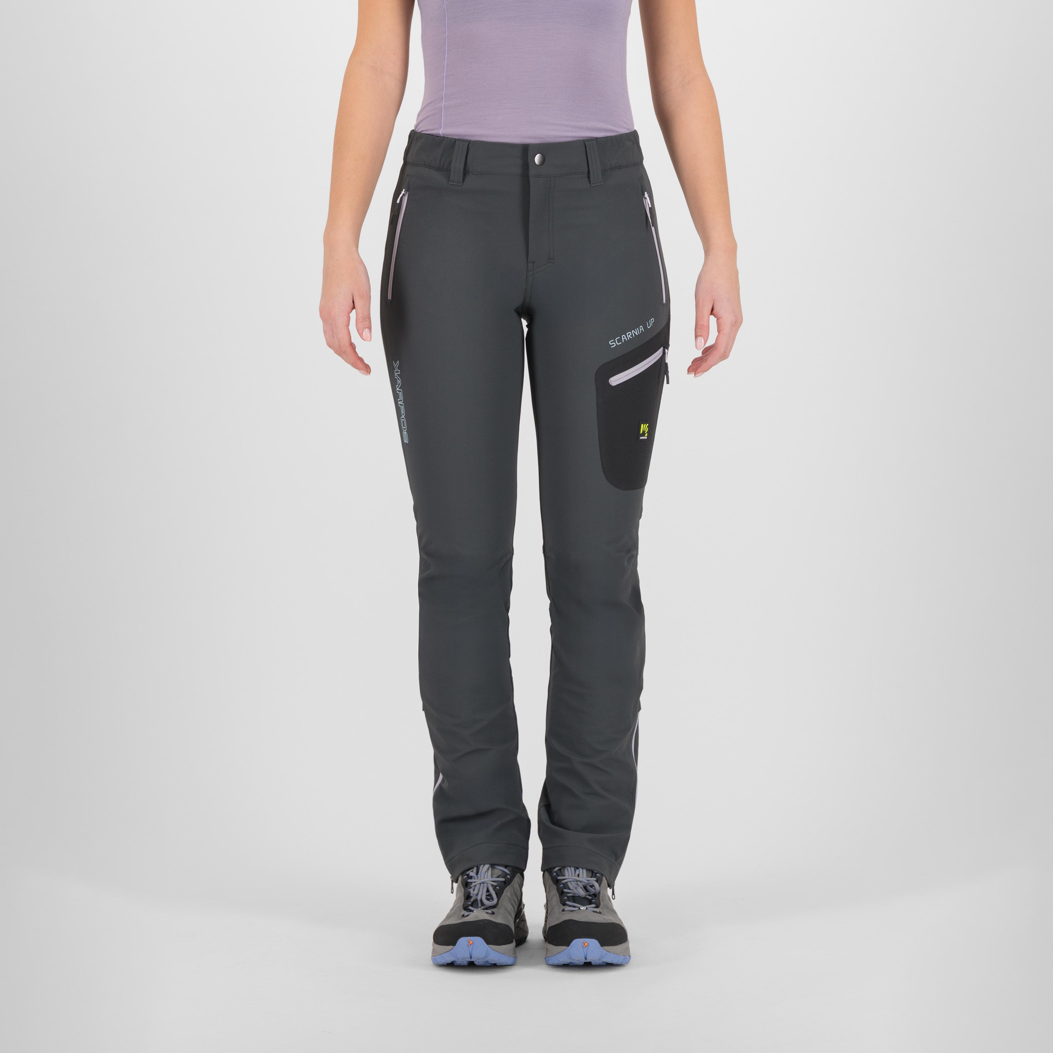 Scarnia up w pants - woodl.gray/lavender - karpos