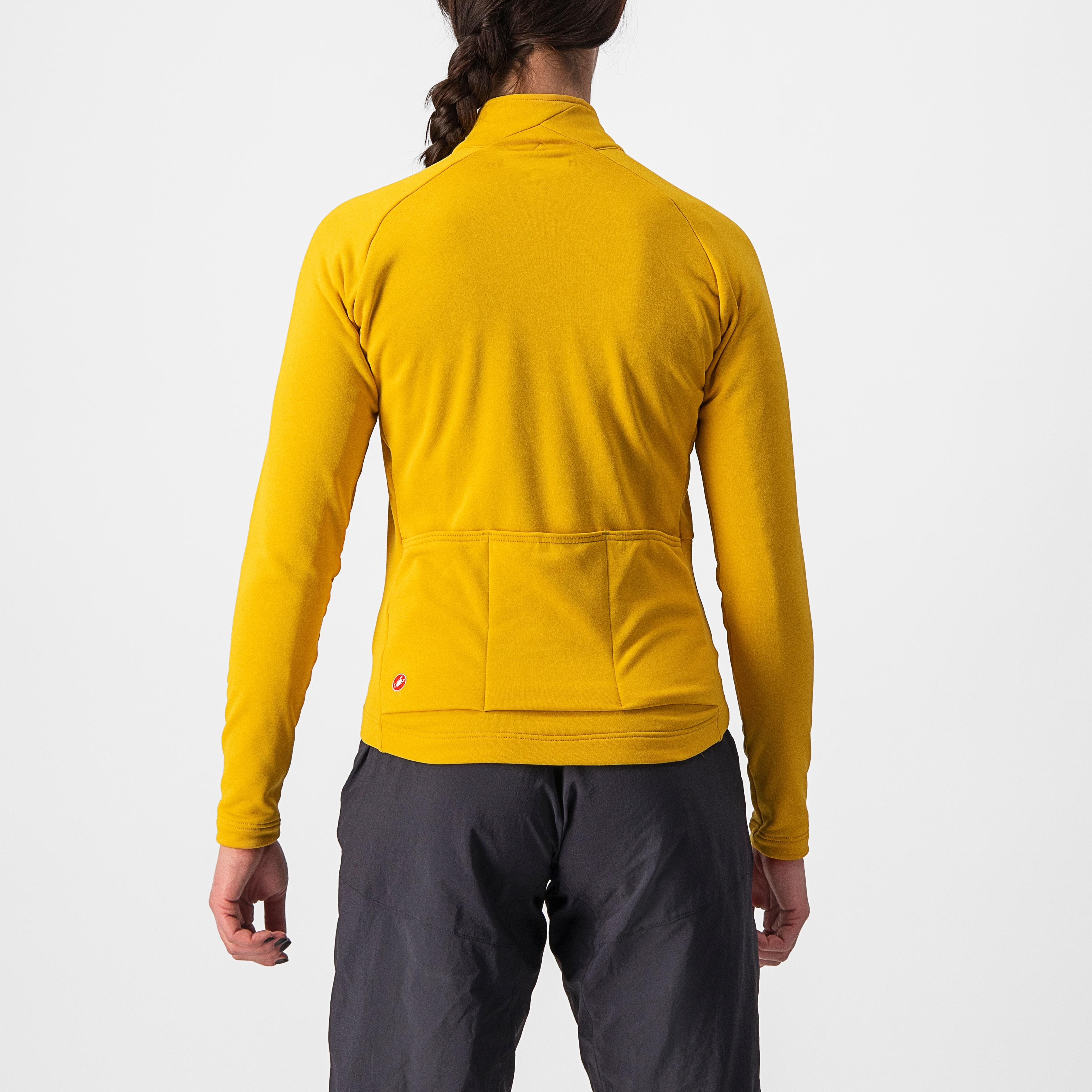 Unlimited trail w jersey - goldenrod/dark gray - castelli