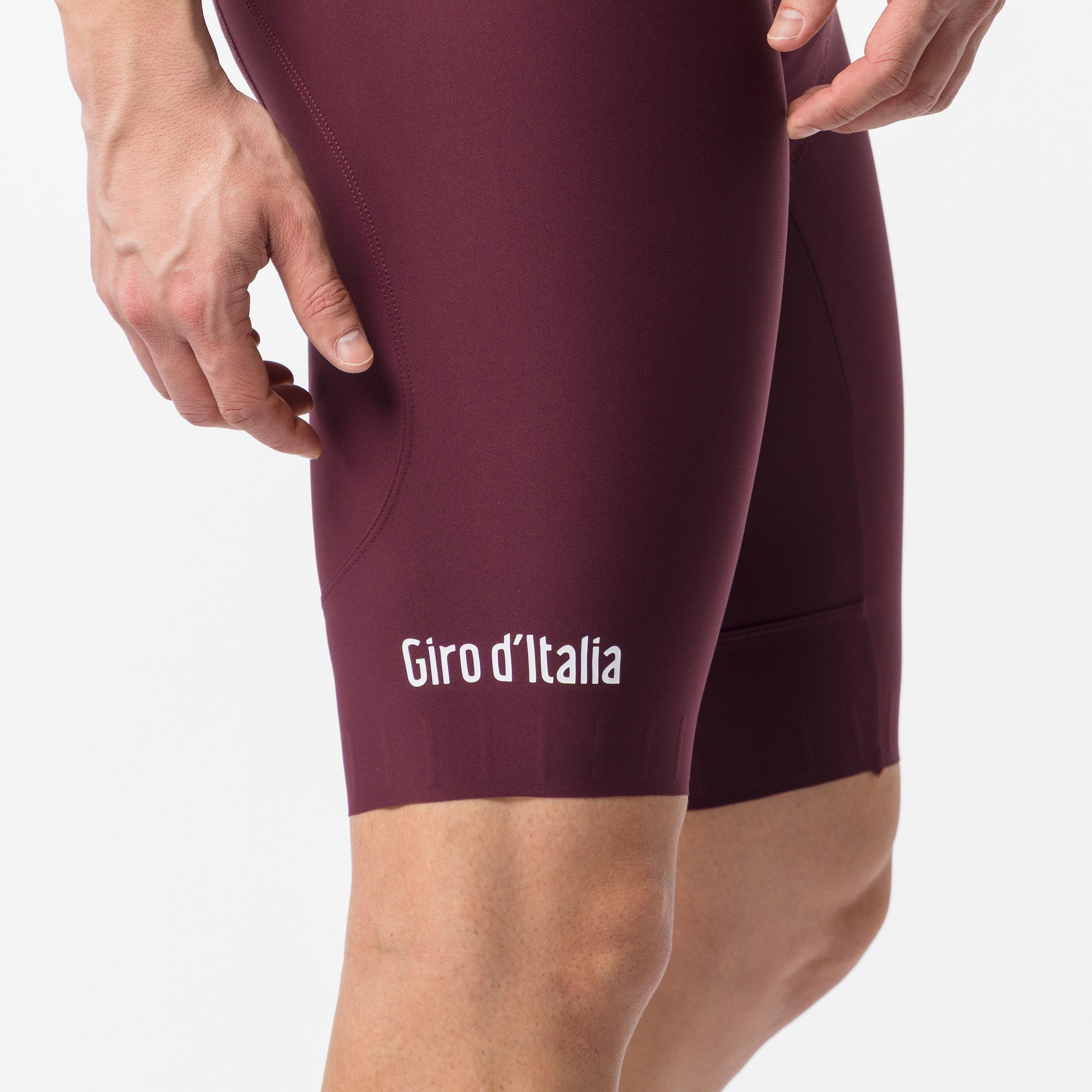 #giro trofeo 2 bibshort - deep bordeaux - castelli