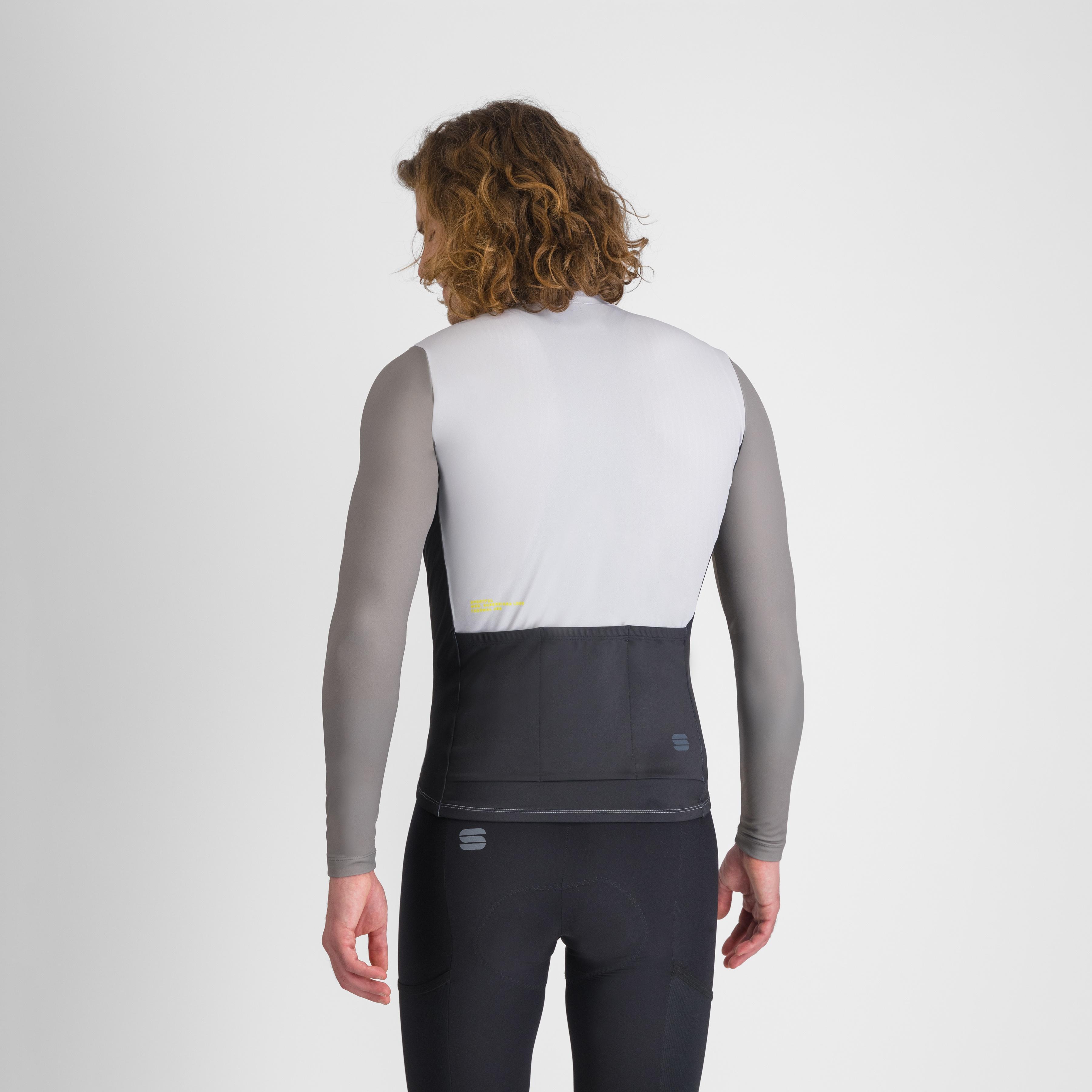 Supergiara logo thermal jersey - stone grey - sportful