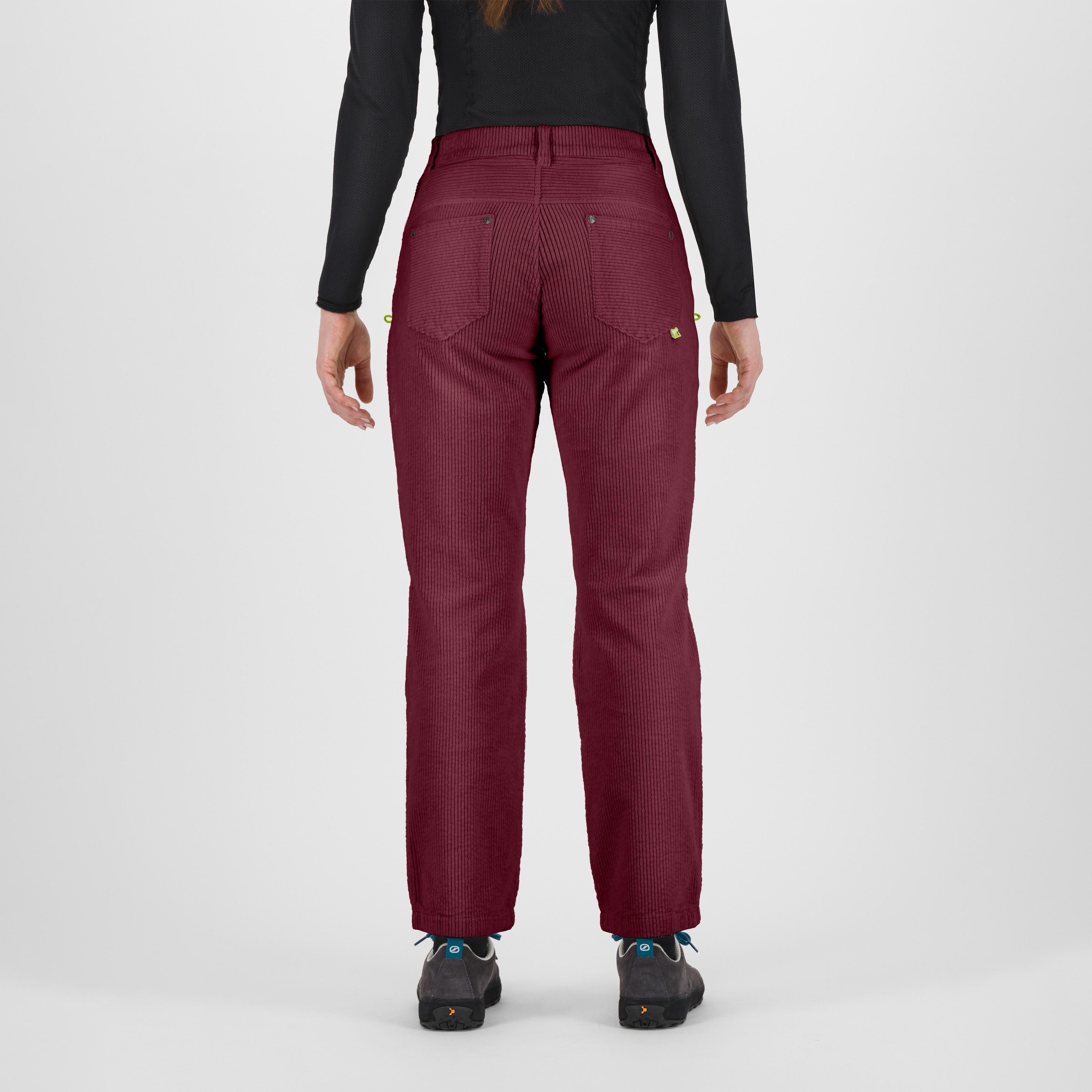 Cassia w pants - crimson - karpos