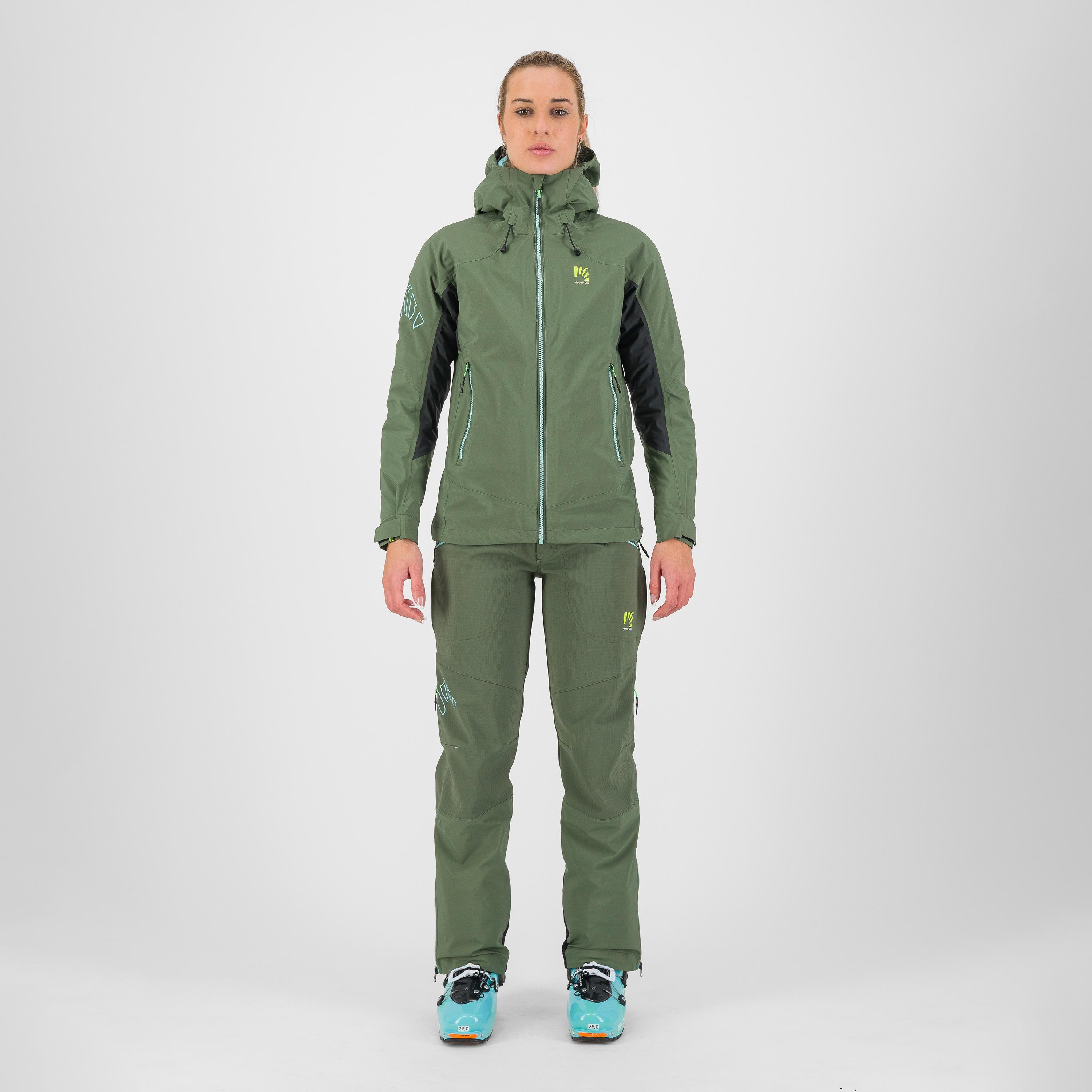 Storm evo w jacket - thyme/black sand - karpos