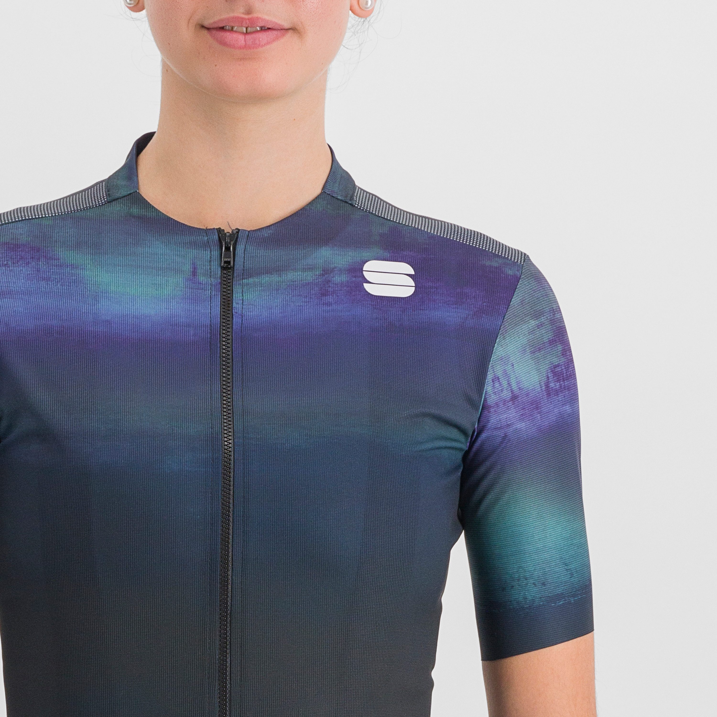Flow supergiara w jersey - galaxy blue black - sportful