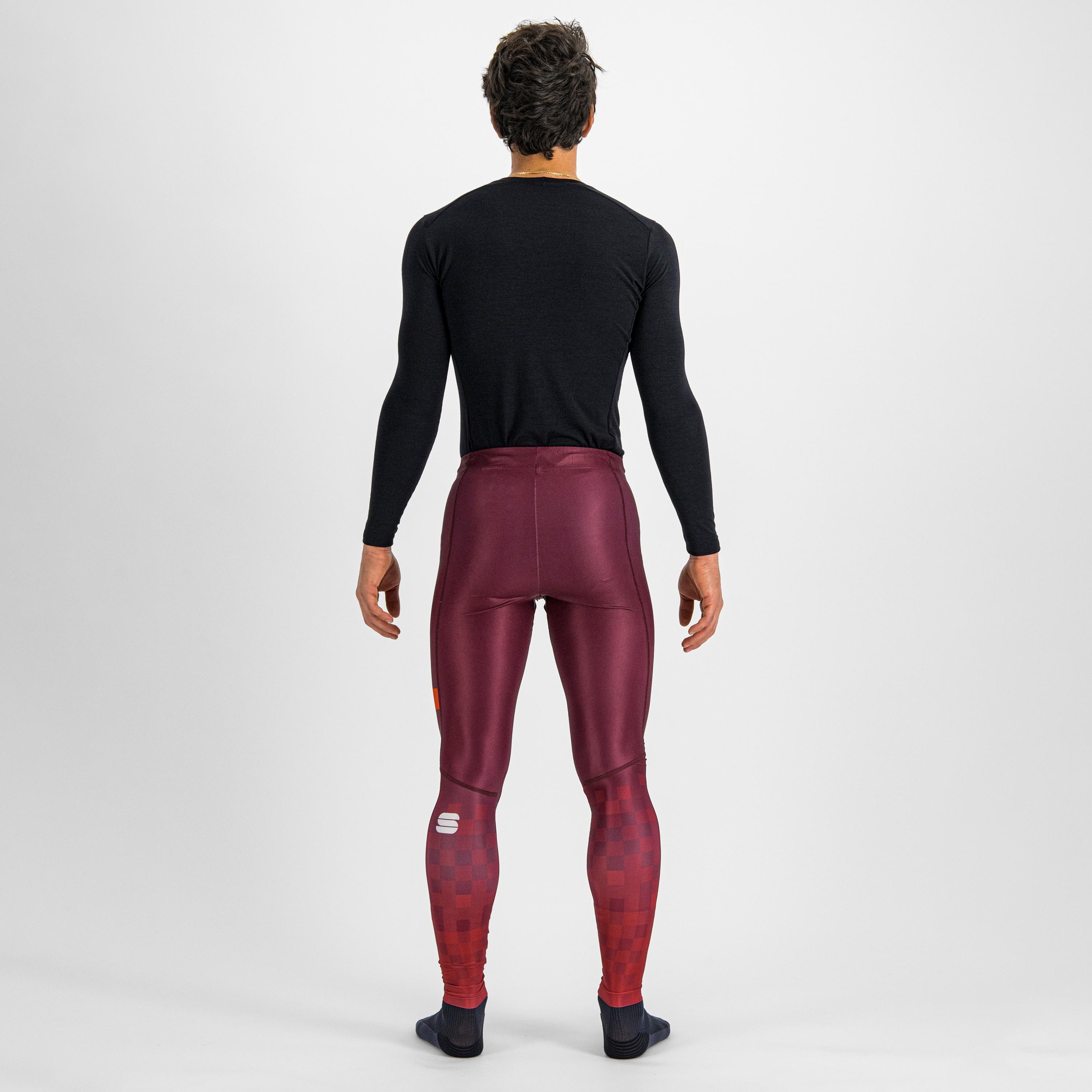 Squadra tight - red wine / red rumba - sportful