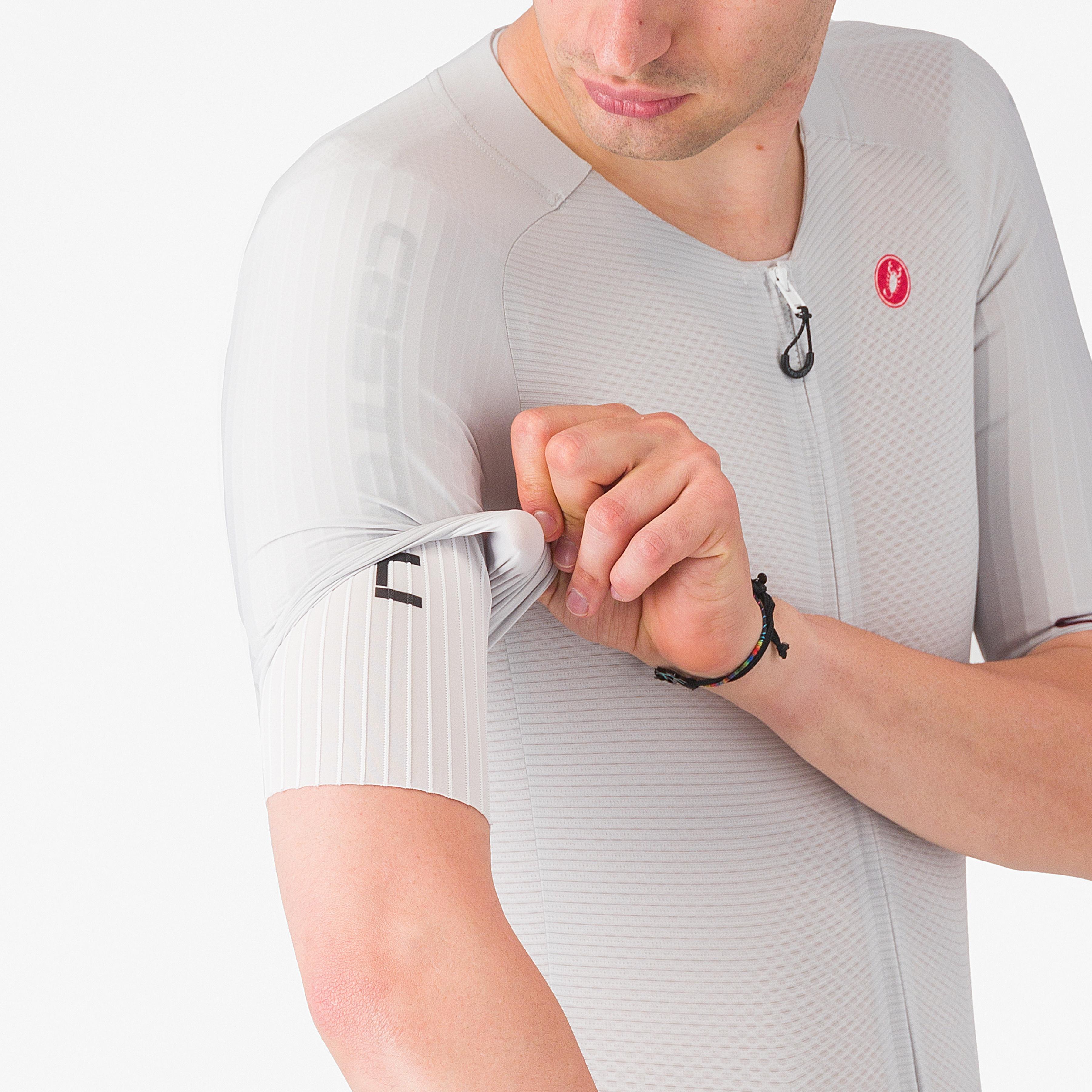Sanremo btw speed suit x2 - silver gray bordeaux - castelli