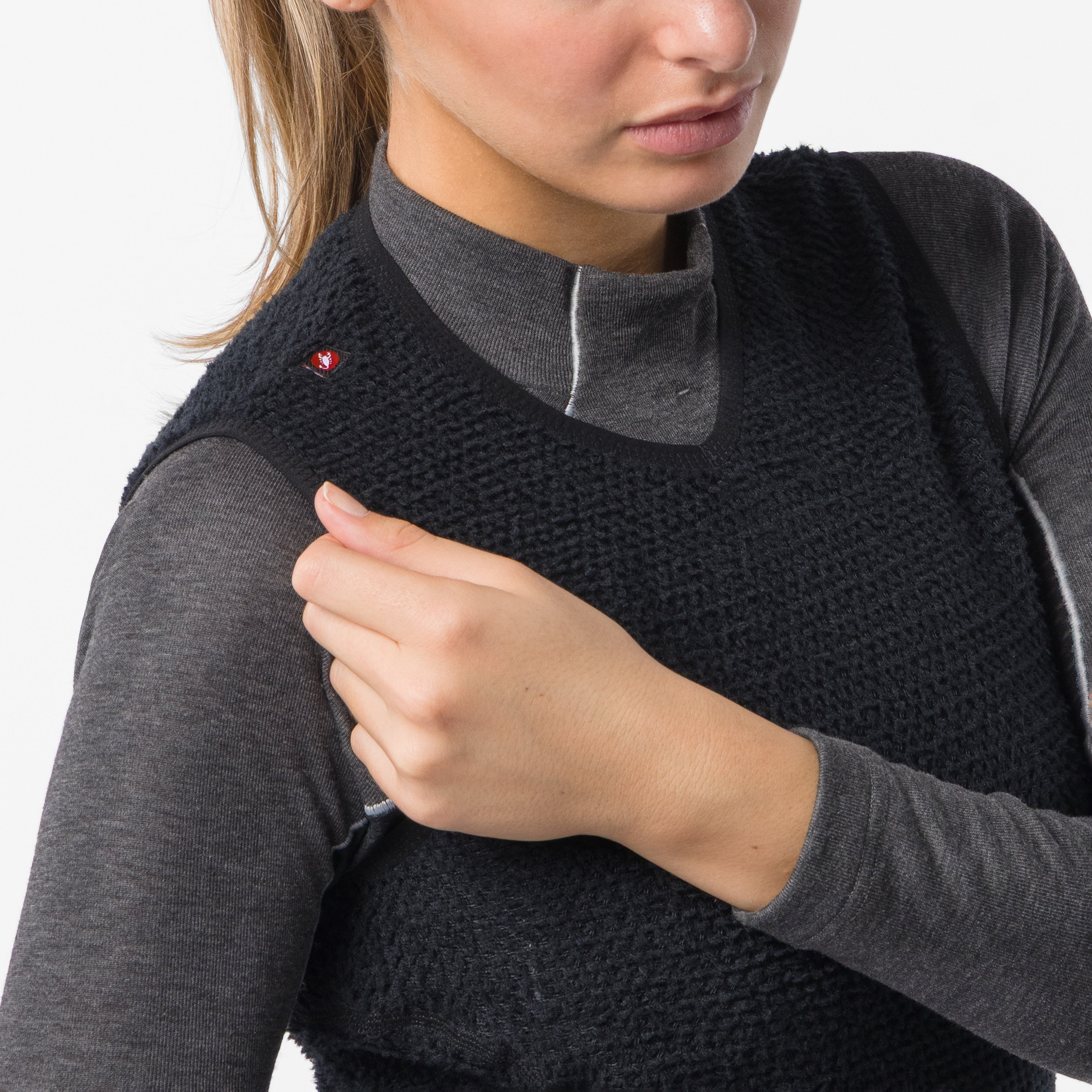 Cold days 2nd layer w vest - black - castelli