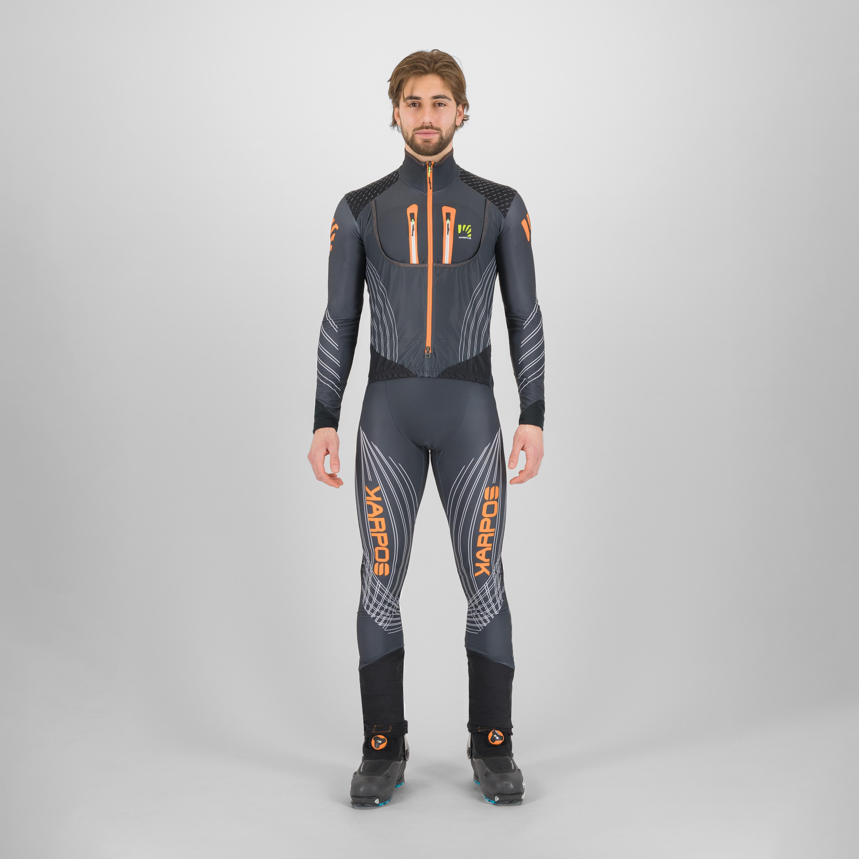 Karpos race suit - woodl.gray/vibr.orange - karpos