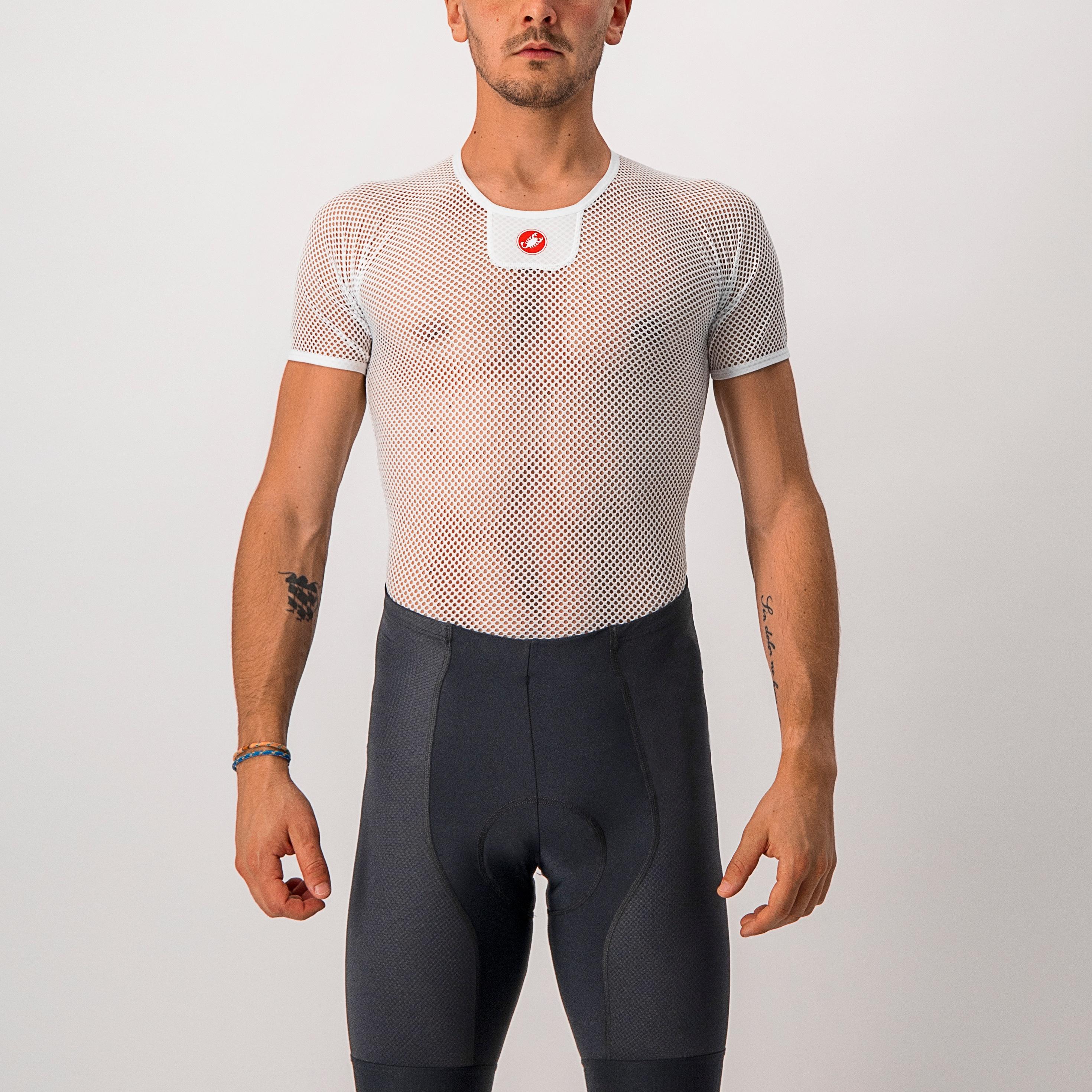 Core mesh 3 ss - white - castelli