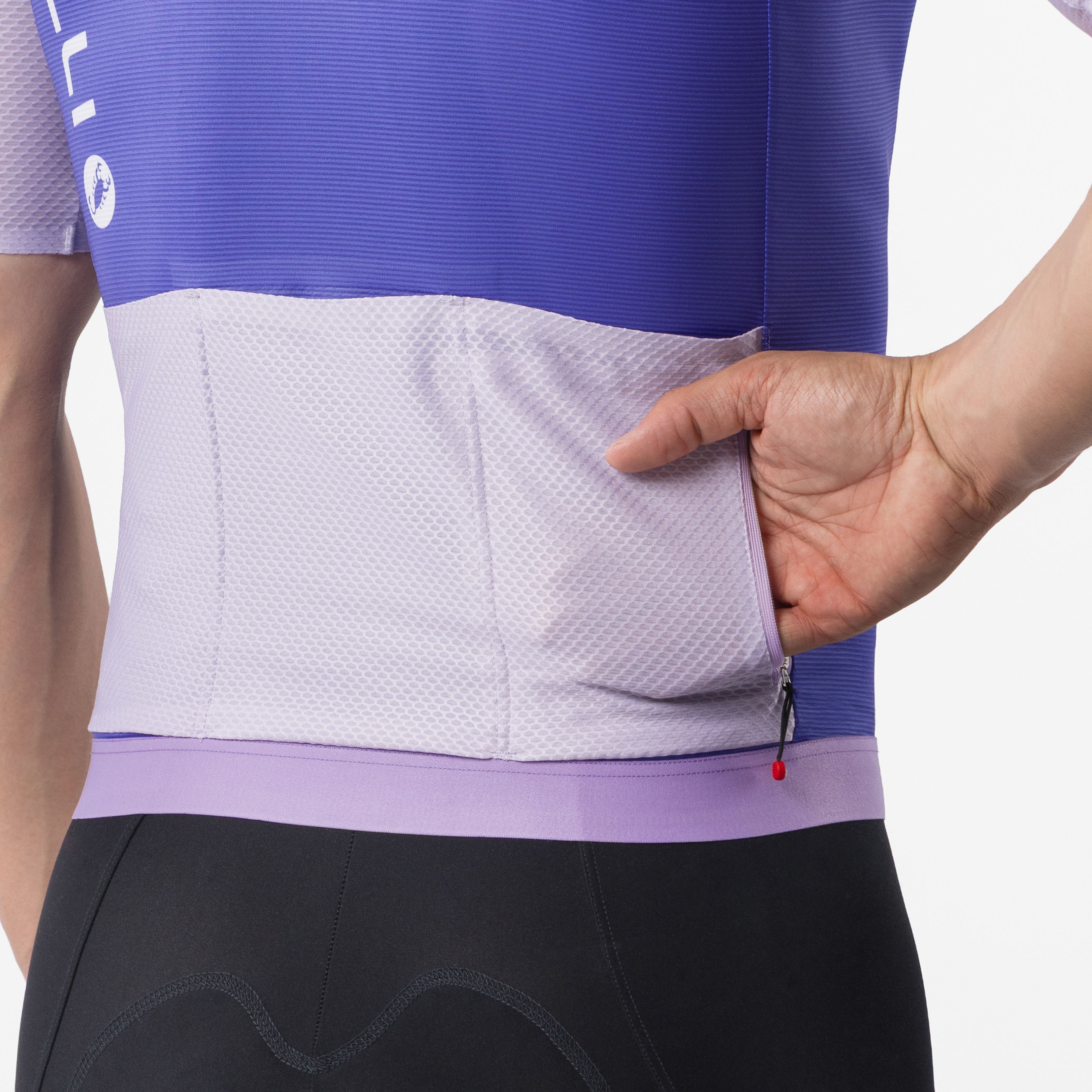 Corretto jersey - ultraviolet/purple mist-white - castelli