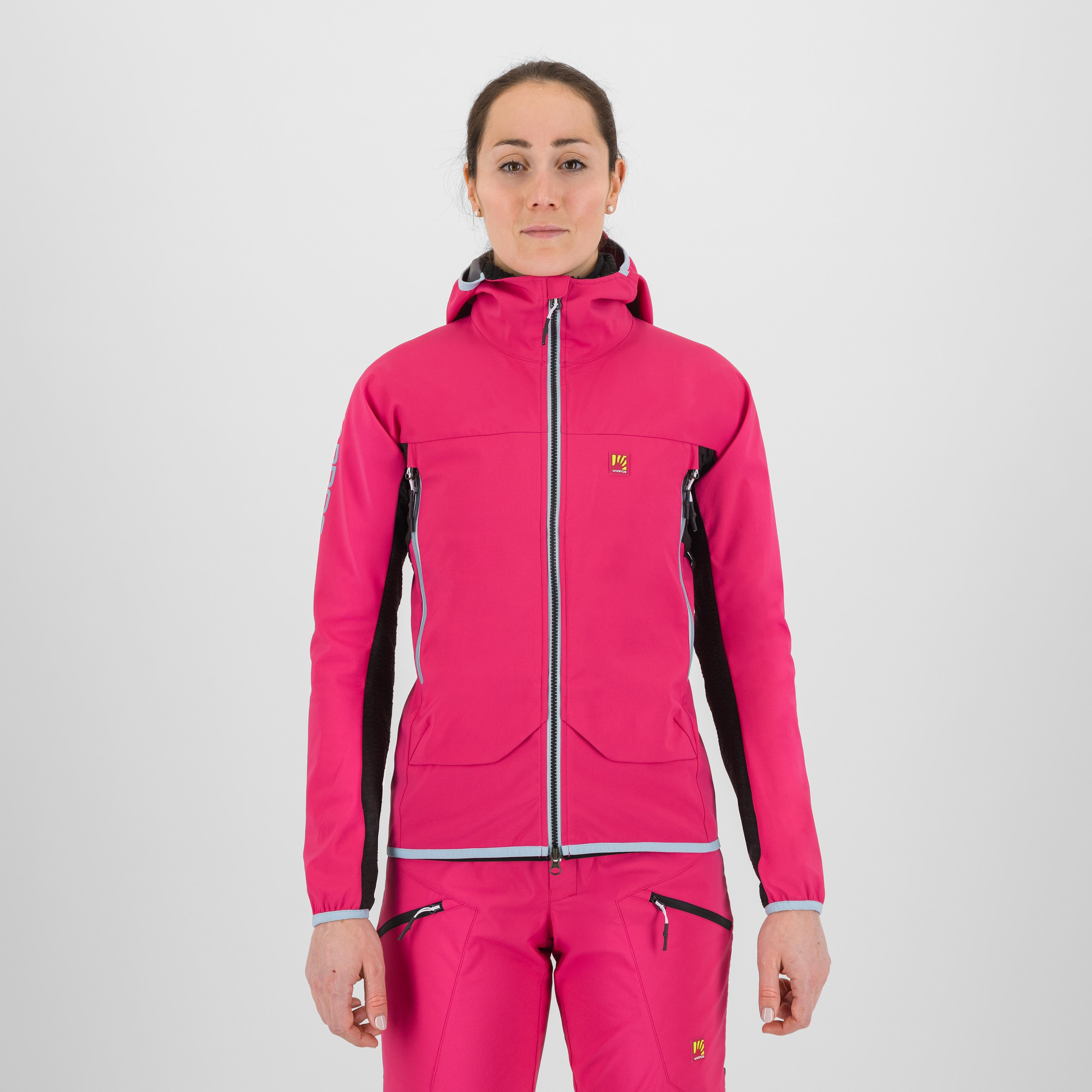 Pizzo bianco w jacket - purple/black - karpos