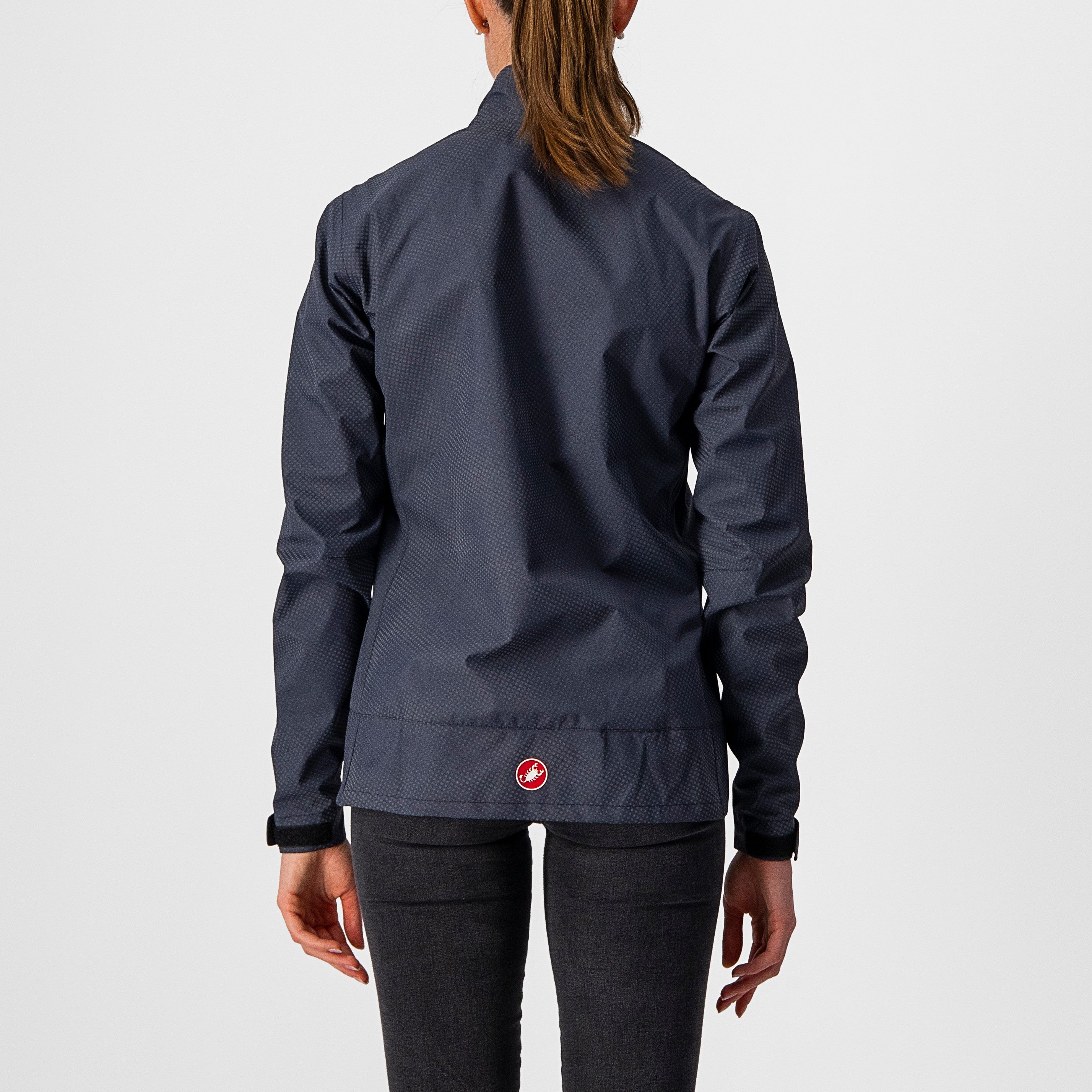 Commuter w reflex jacket - dark steel blue - castelli