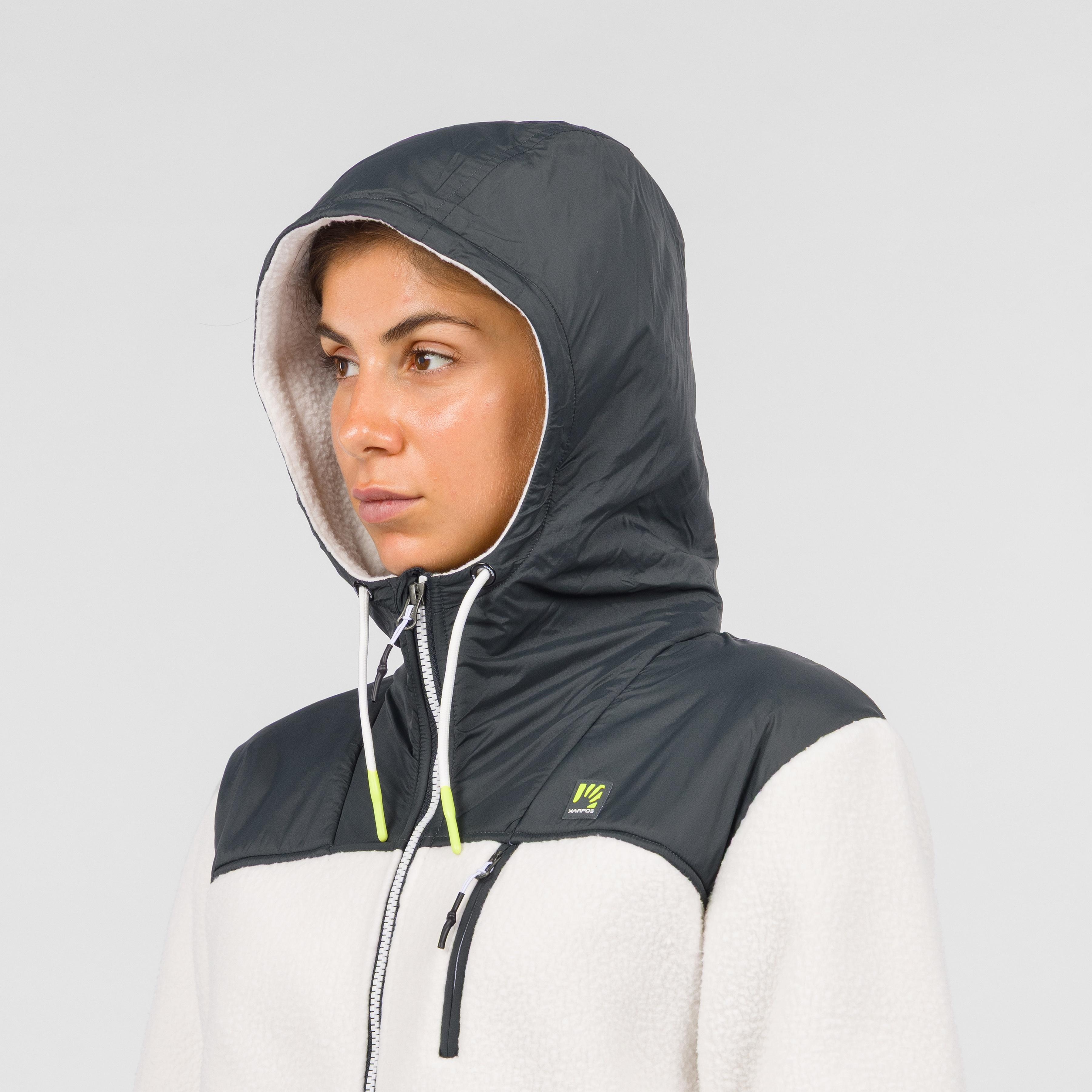 Moiazza retro' vogue w jacket - bright white/woodl.gray - karpos